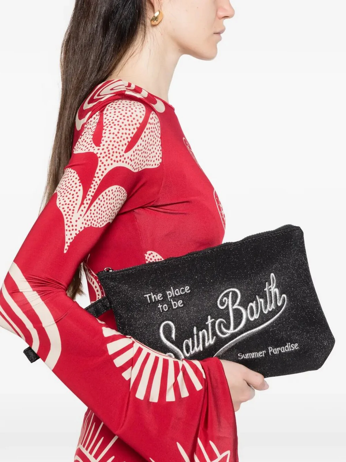 MC2 SAINT BARTH Pochette Donna  ALINE LUREX L 02999L LUREX 00AR EMB - Image 2