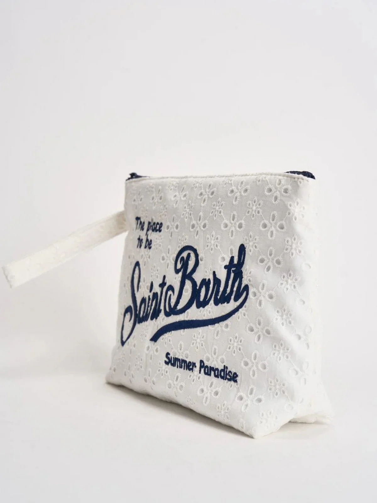 MC2 SAINT BARTH Pochette Donna  ALINE SANGALLO L 00238L COTTON MINI FLOWERS EMBRY 01 EMB - Image 3