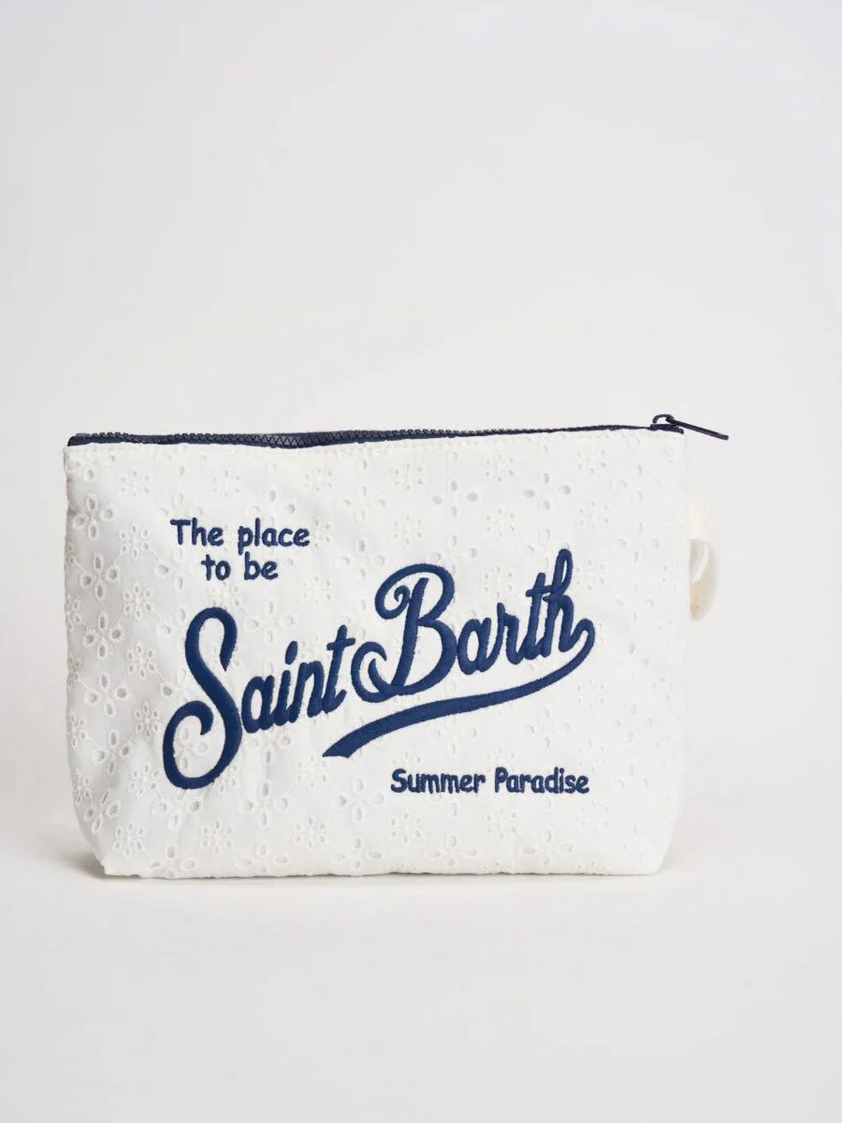 MC2 SAINT BARTH Pochette Donna  ALINE SANGALLO L 00238L COTTON MINI FLOWERS EMBRY 01 EMB - Image 4