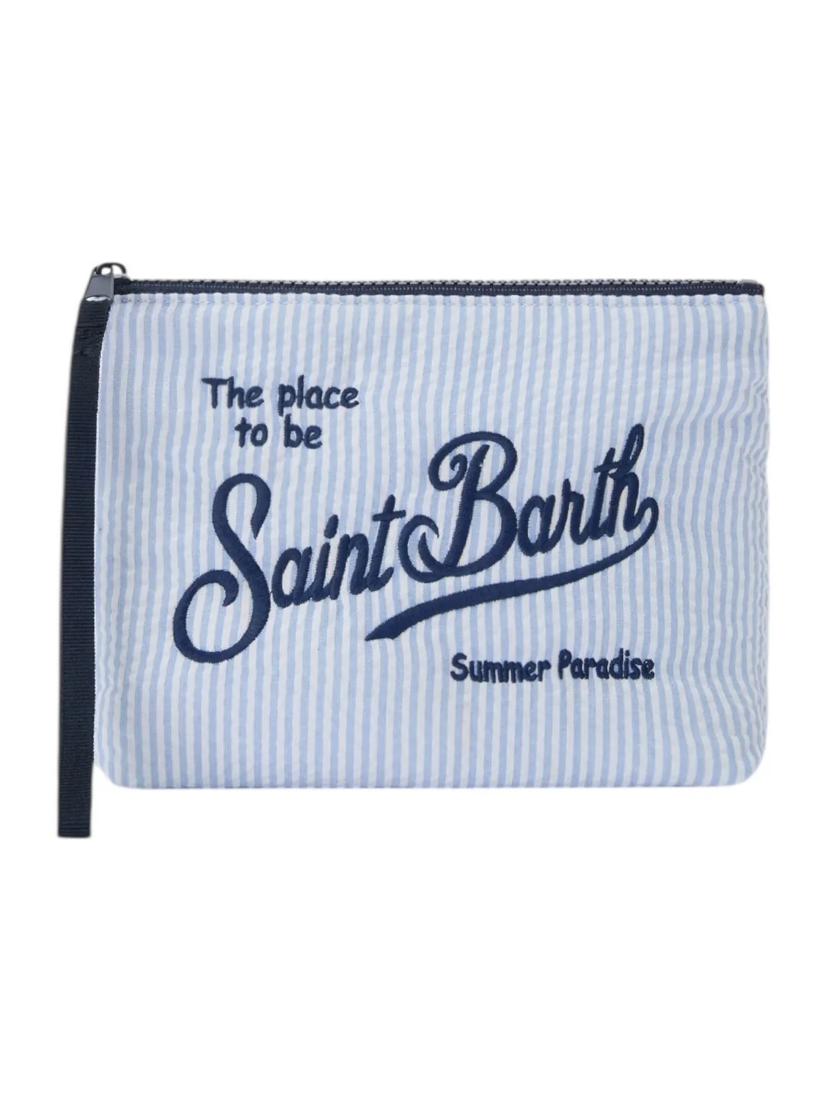 MC2 SAINT BARTH Pochette Donna ALINE SEERSUCKER 00361L STRIPES 31 EMB
