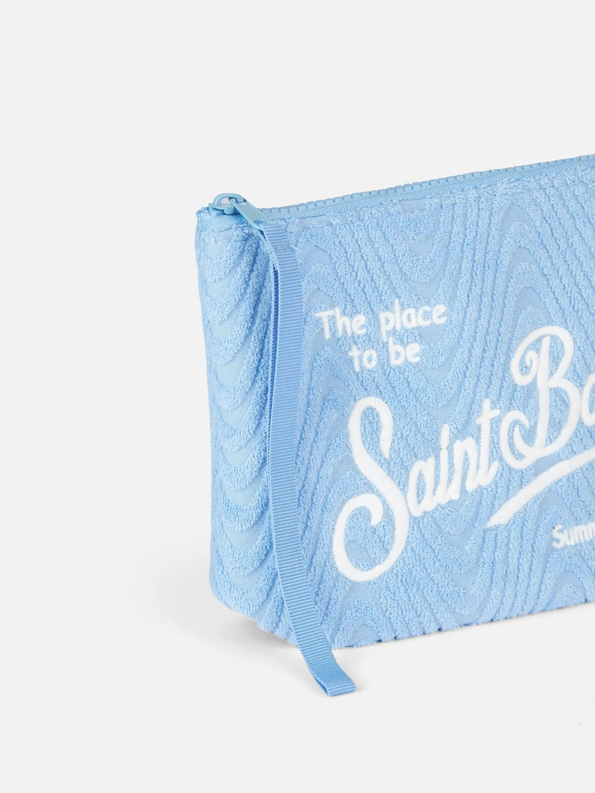MC2 SAINT BARTH Pochette Donna ALINE SPONGE 00194F Blu - Image 2