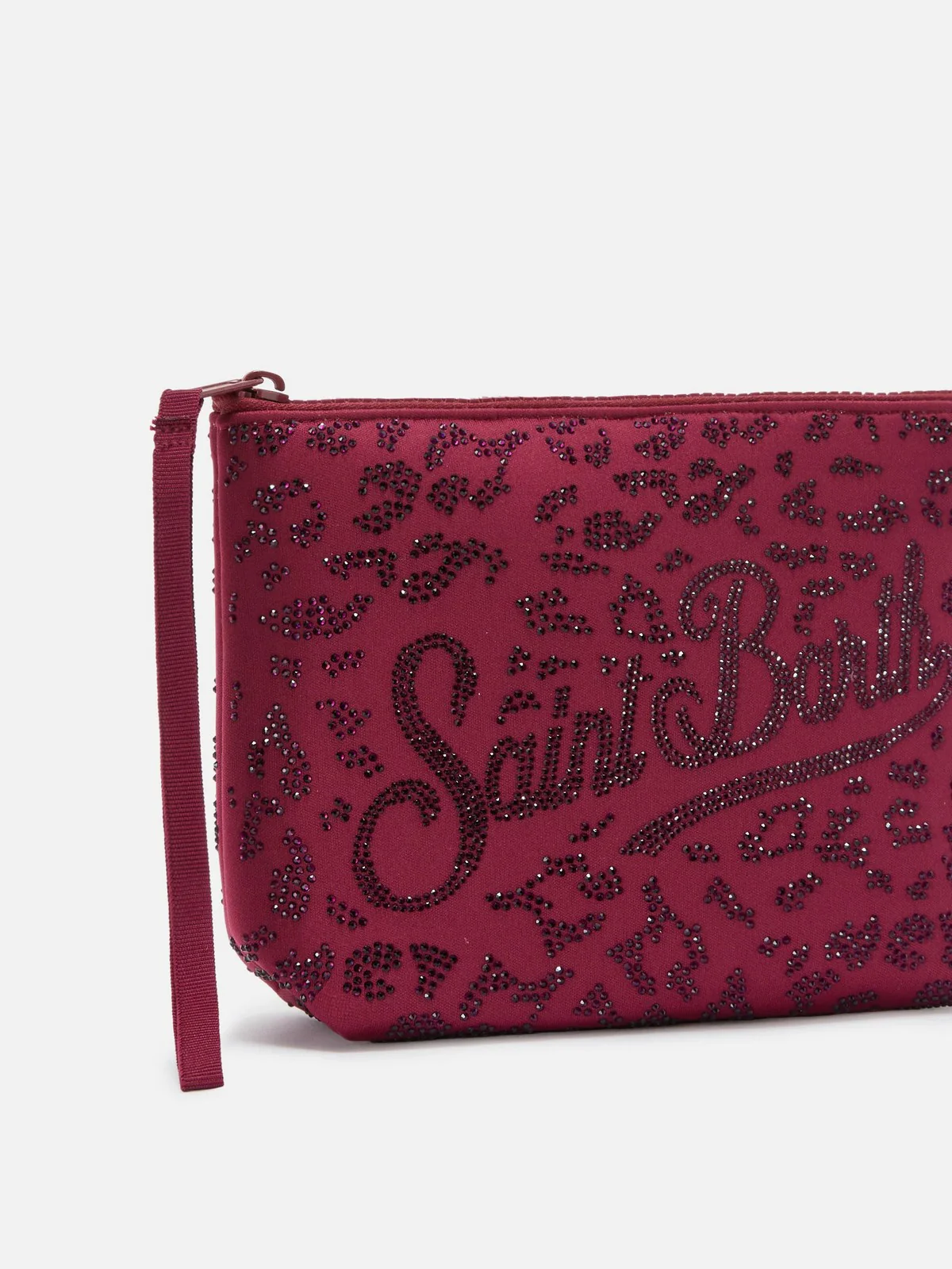 MC2 SAINT BARTH Pochette Donna  ALINE STRASS 00269L STRASS LEOPARD 45 - Image 2