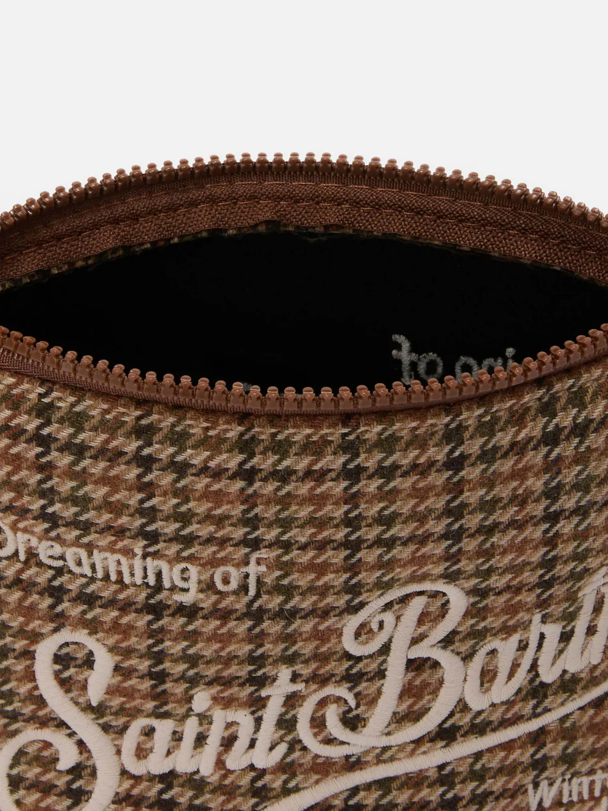 MC2 SAINT BARTH Pochette Donna  ALINE WOOL 00188I MARRONE - Image 2