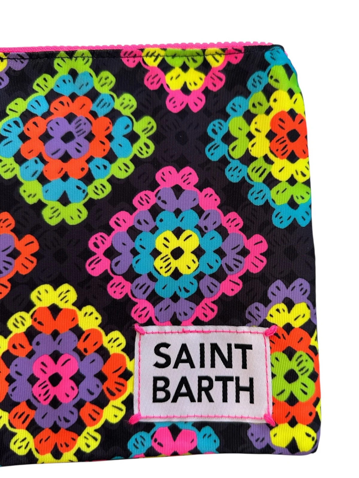 MC2 SAINT BARTH Pochette Donna  PAREASY 04198D FANTASY CROCHET FLUO 25 - Image 3