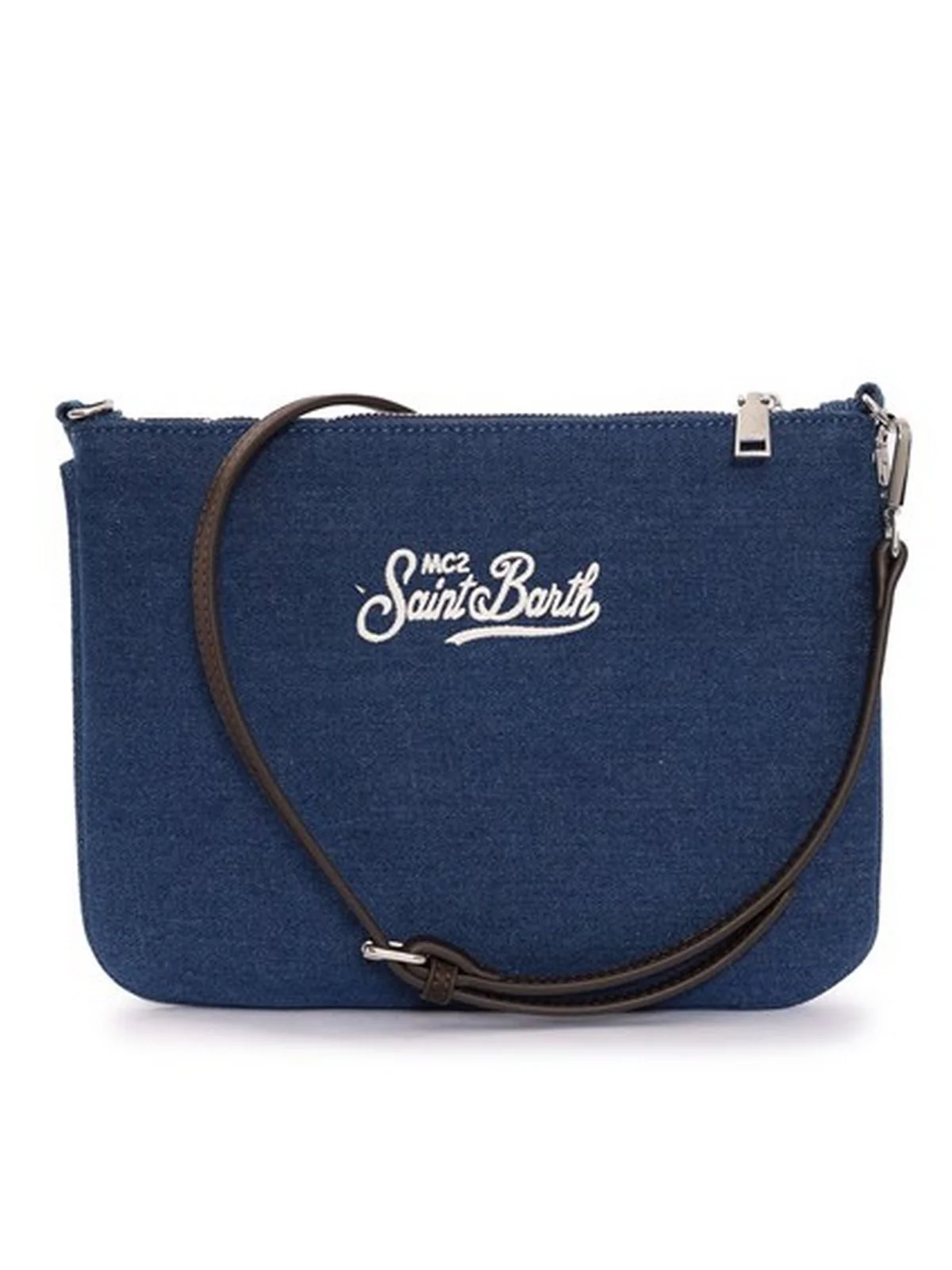MC2 SAINT BARTH Pochette Donna  PARISIENNE DENIM 01350I DENIM EMB - Image 3