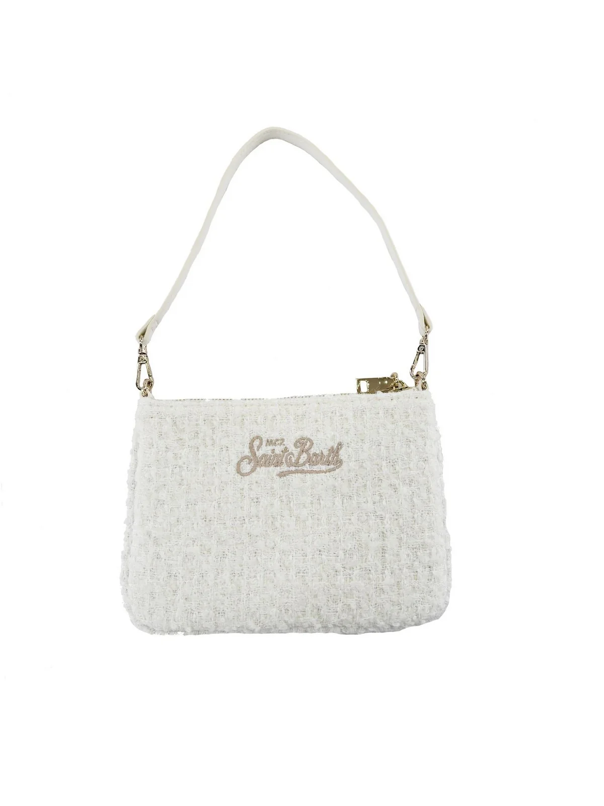 MC2 SAINT BARTH Pochette Donna  PARISIENNE MINI TWEED 01320I 10 EMB - Image 2