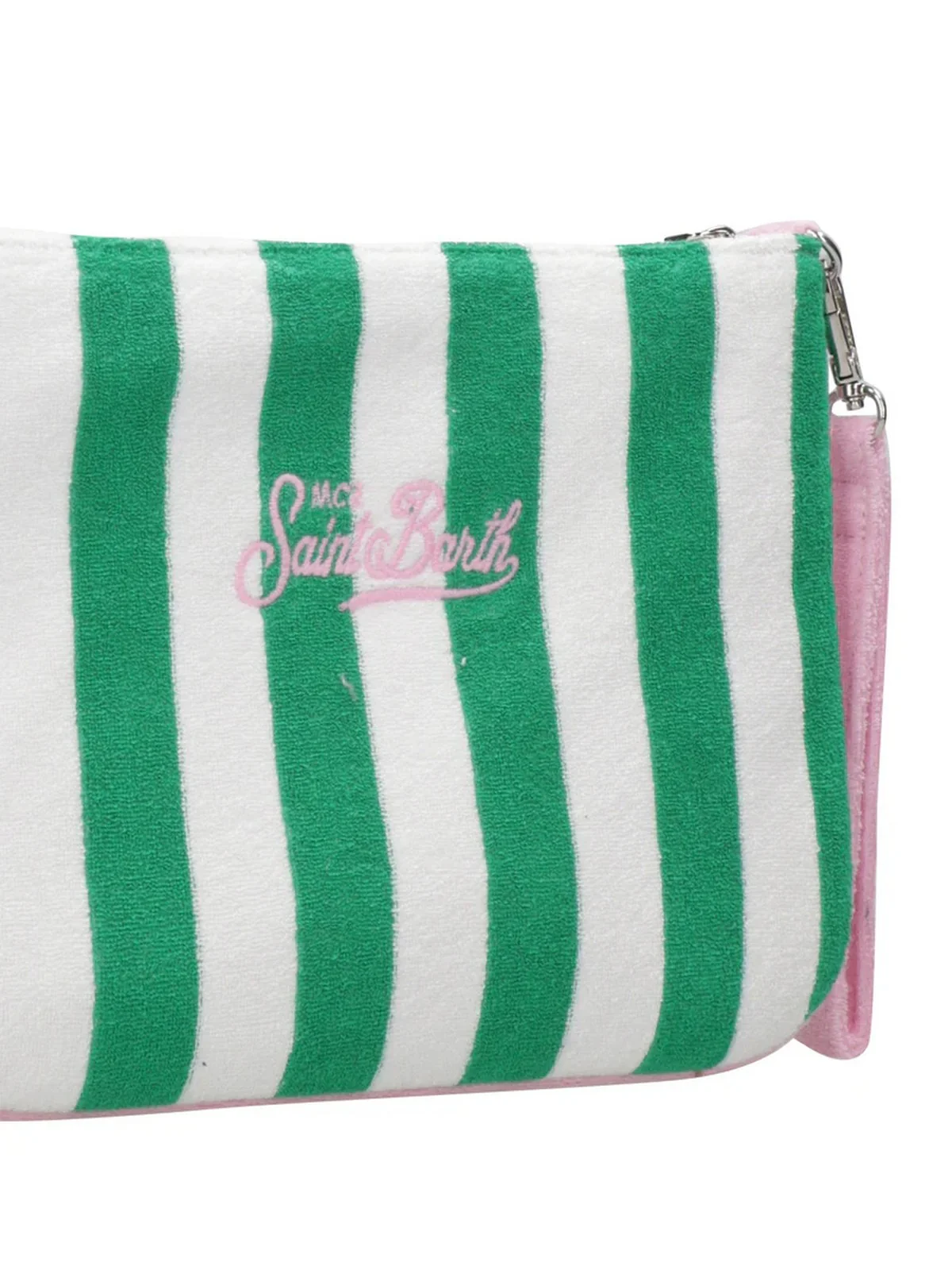 MC2 SAINT BARTH Pochette Donna  PARISIENNE SPONGE N 00177F Verde - Image 3