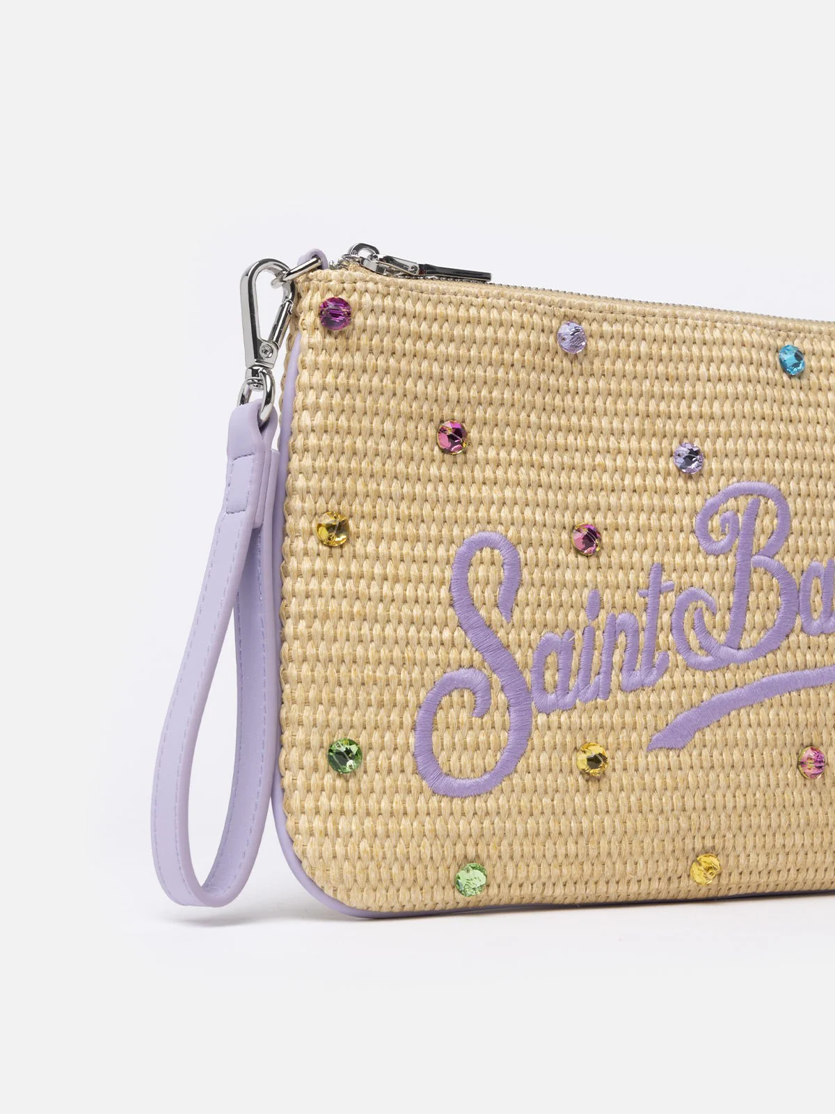 MC2 SAINT BARTH Pochette Donna  PARISIENNE STRAW 00057F Multicolore - Image 2