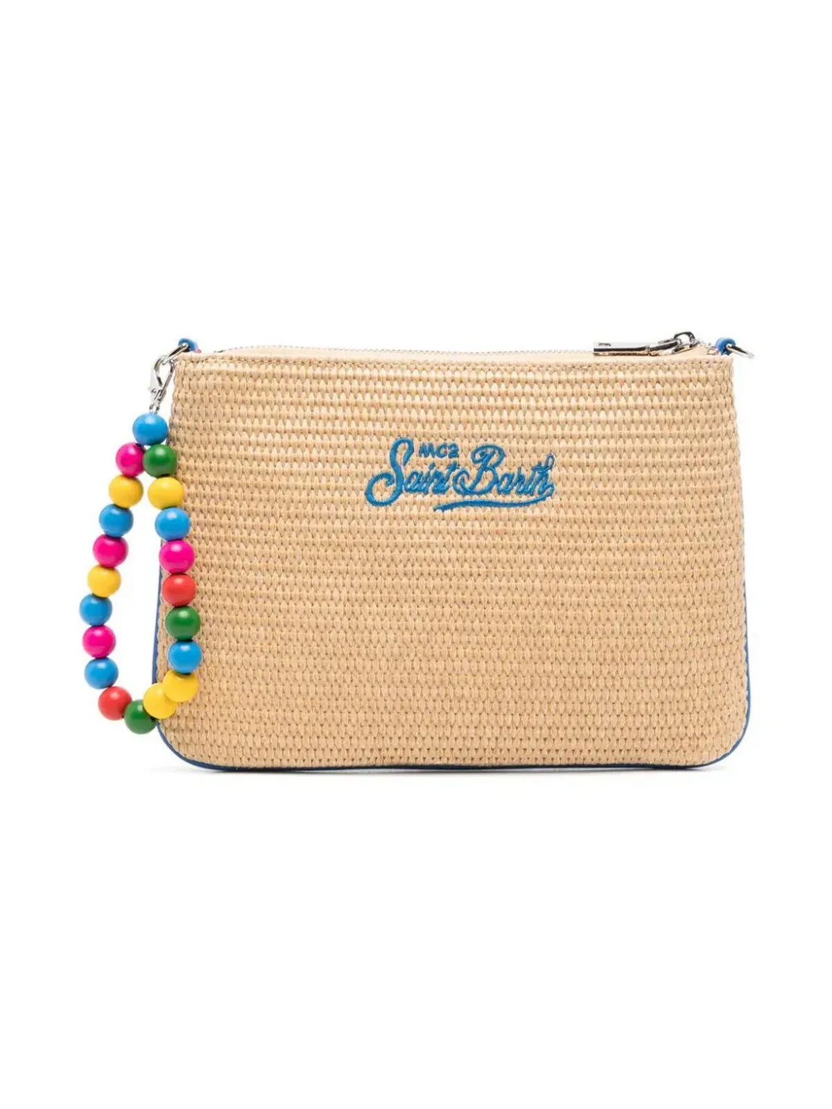 MC2 SAINT BARTH Pochette Donna  PARISIENNE STRAW 00386F Beige - Image 3
