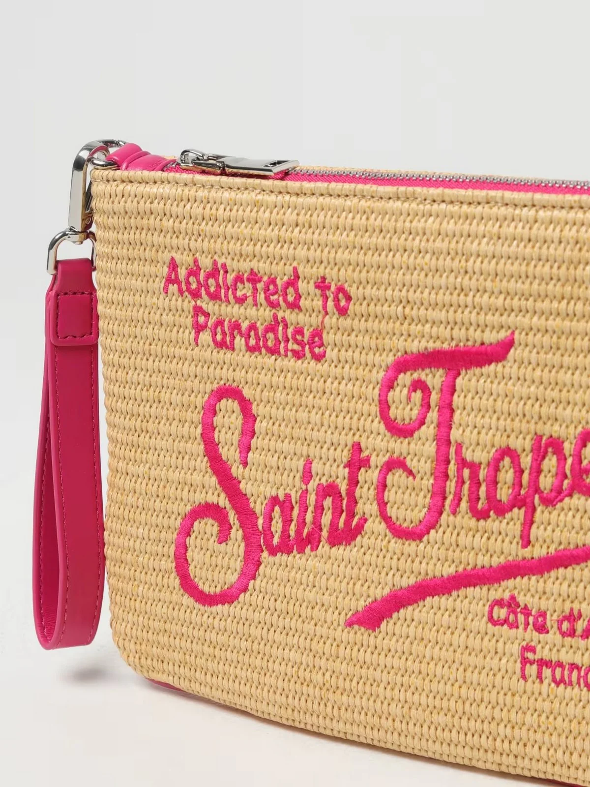 MC2 SAINT BARTH Pochette Donna  PARISIENNE STRAW 00793F Beige - Image 2