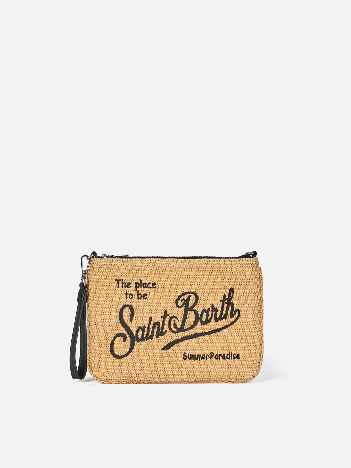 MC2 SAINT BARTH Pochette Donna  PARISIENNE STRAW 03251H Beige - Image 2