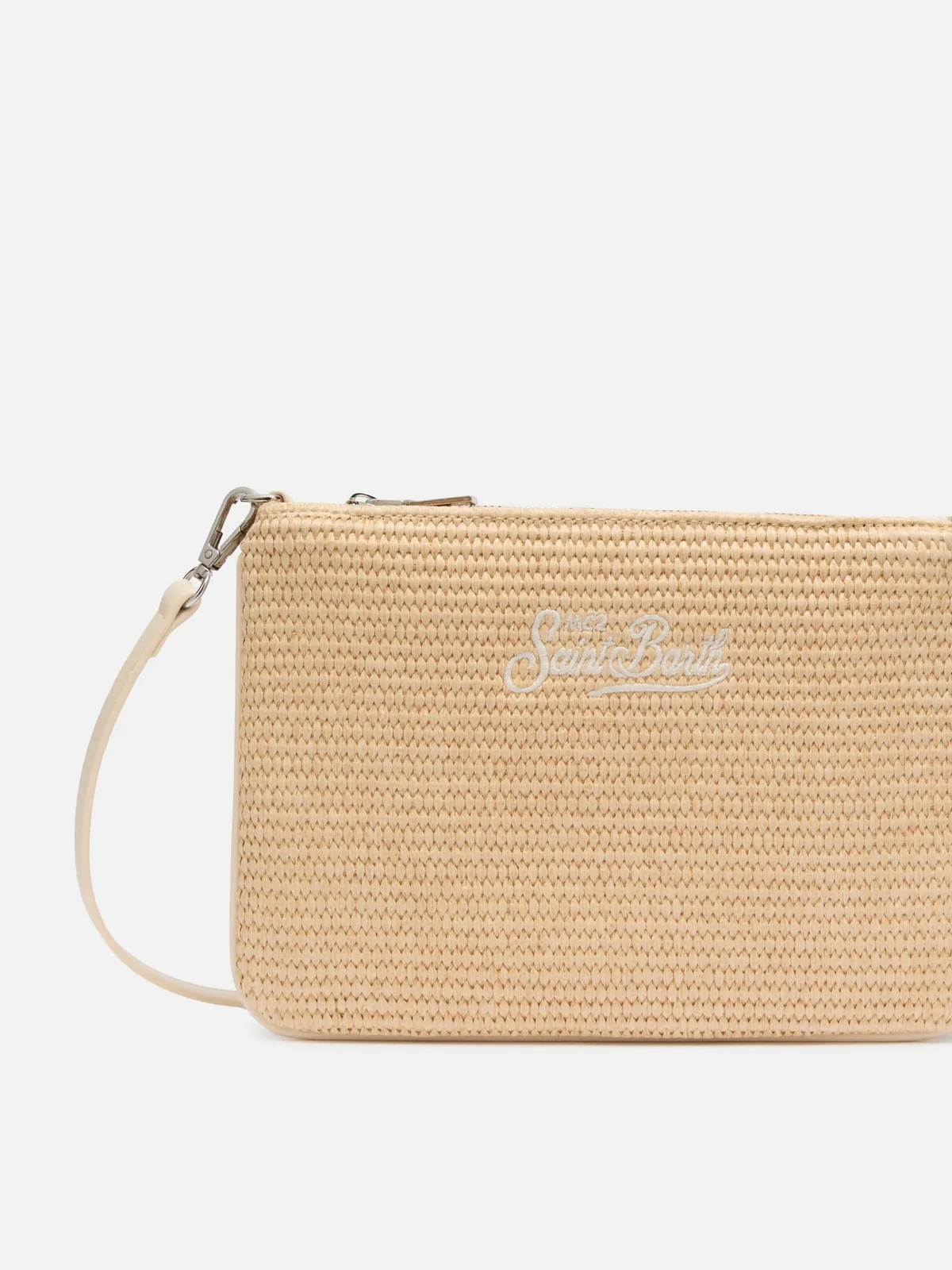 MC2 SAINT BARTH Pochette Donna  PARISIENNE STRAW 06521H Beige - Image 2