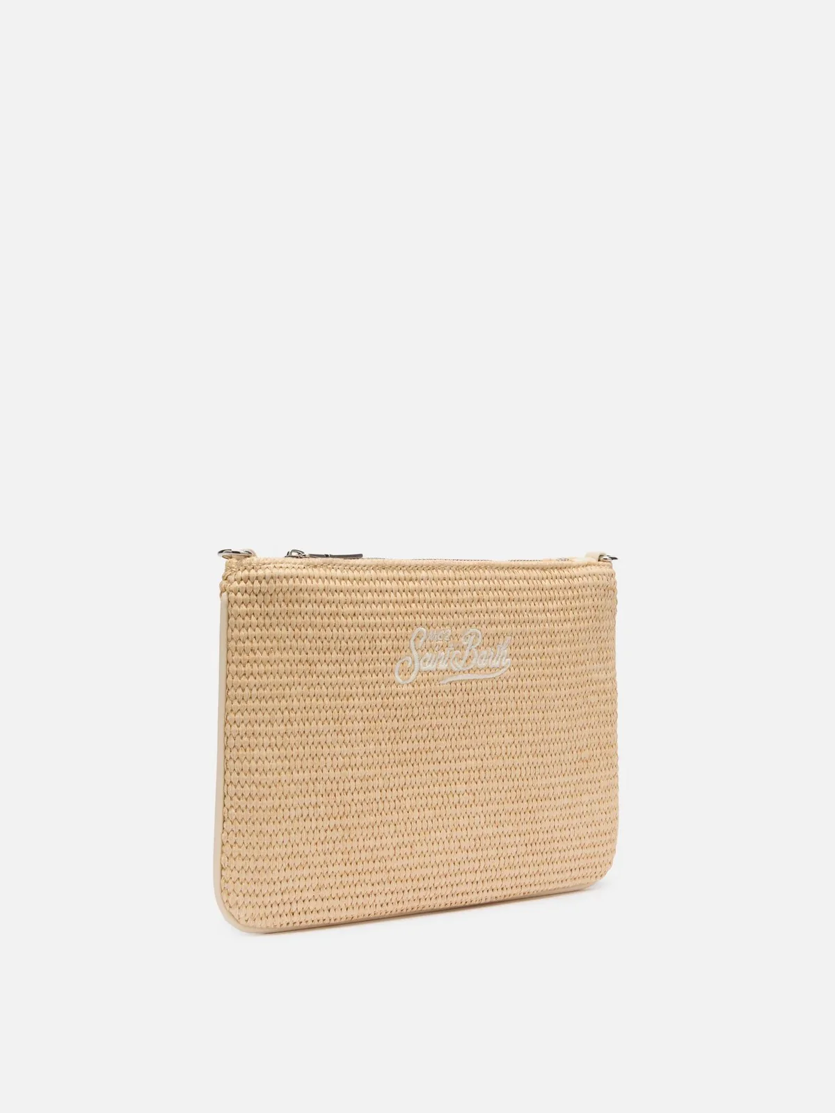 MC2 SAINT BARTH Pochette Donna  PARISIENNE STRAW 06521H Beige - Image 3