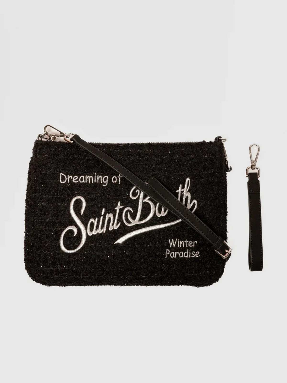 MC2 SAINT BARTH Pochette Donna  PARISIENNE TWEED 00207I 00 EMB - Image 3
