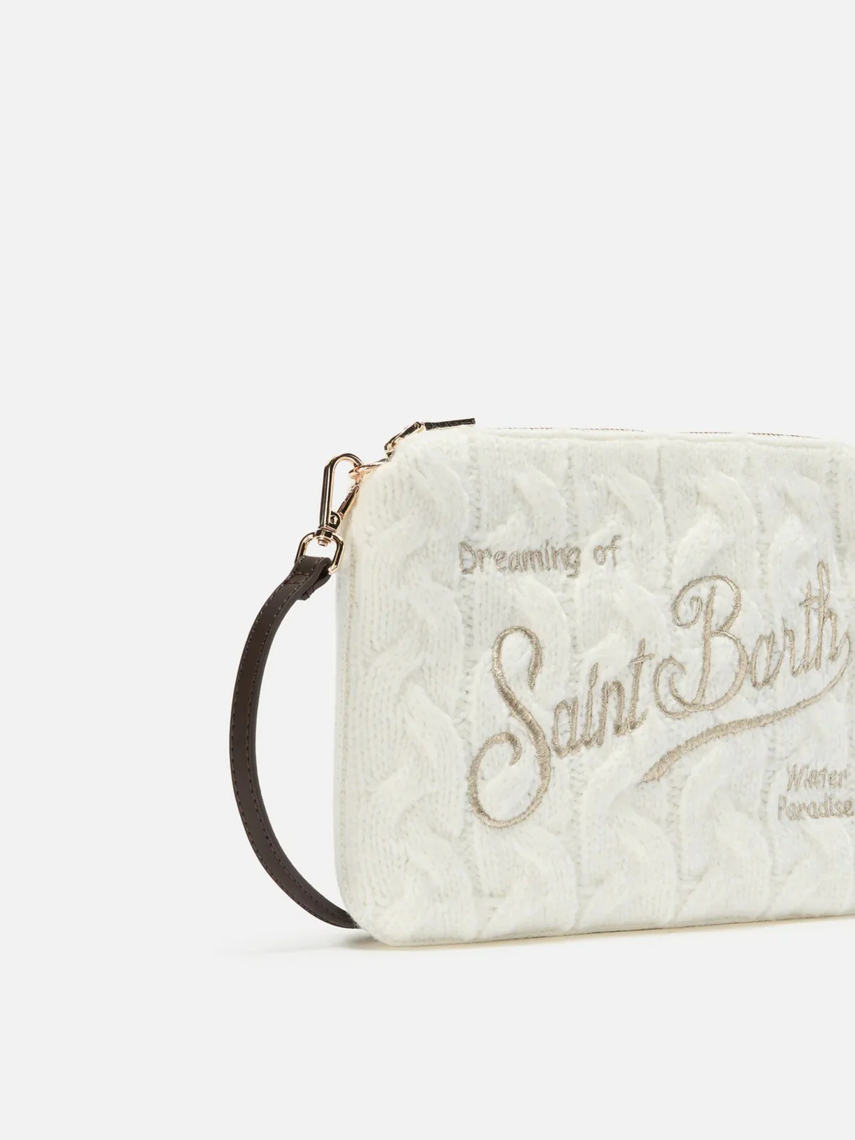 MC2 SAINT BARTH Pochette Donna  PARISIENNE WOOL 01346I 10OR EMB - Image 2