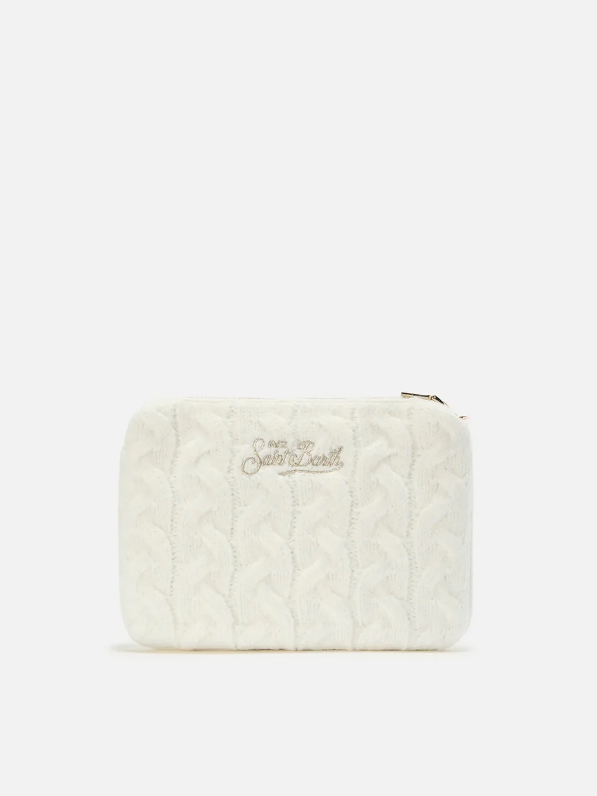 MC2 SAINT BARTH Pochette Donna  PARISIENNE WOOL 01346I 10OR EMB - Image 5