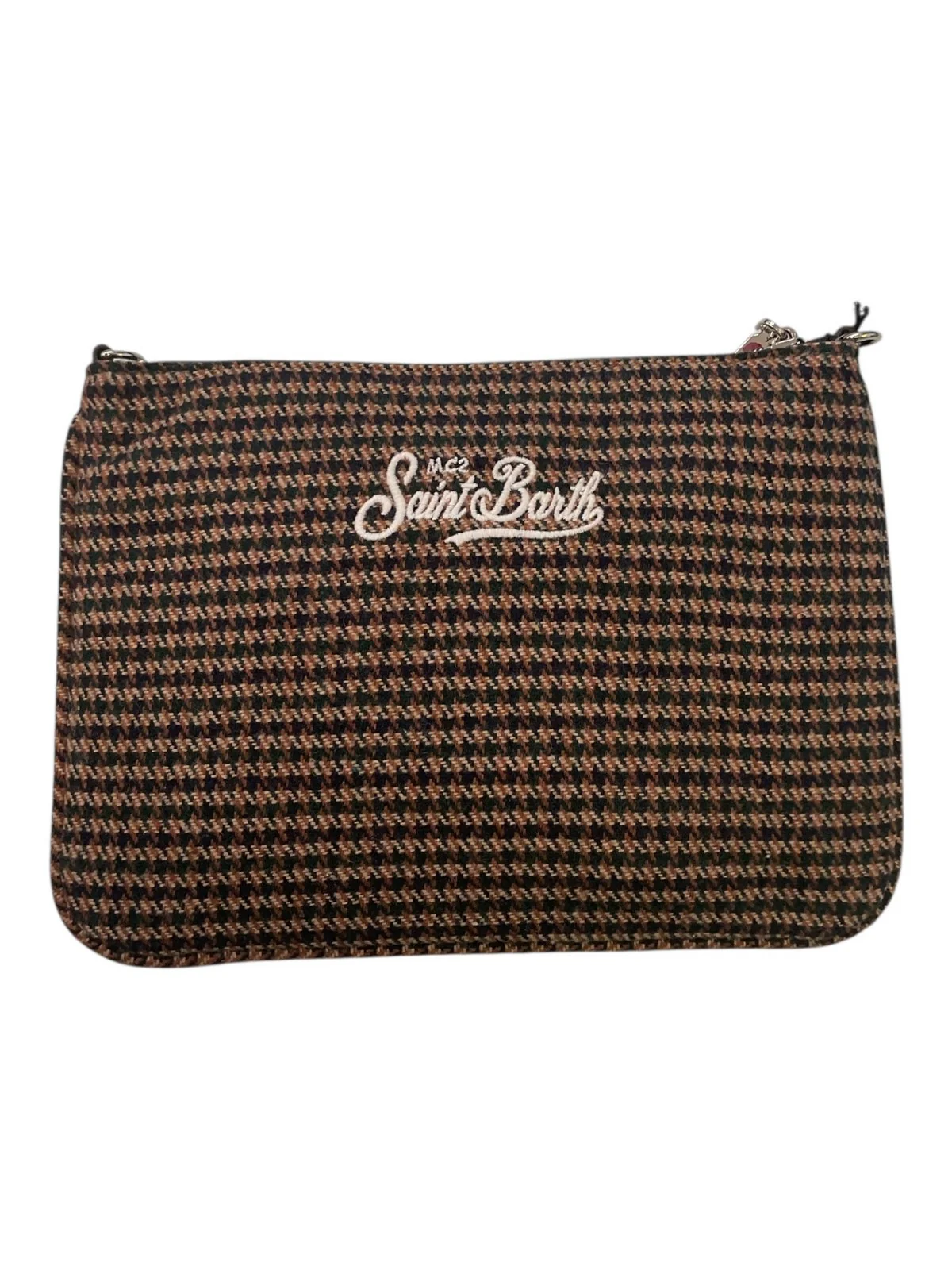 MC2 SAINT BARTH Pochette Donna  PARISIENNE WOOL 01358I PIED DE POULE SOFT 5161 EMB - Image 3