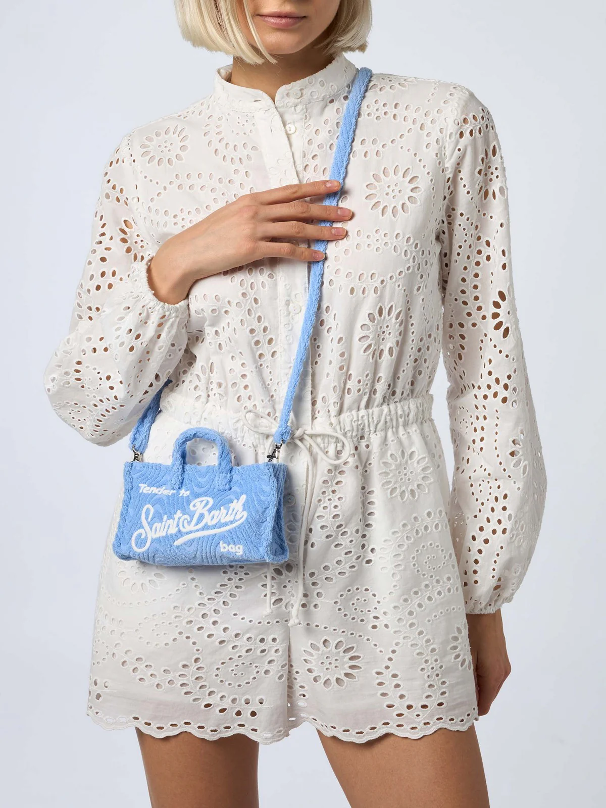 MC2 SAINT BARTH Pochette Donna  PHONE BAG 00194F Blu - Image 2