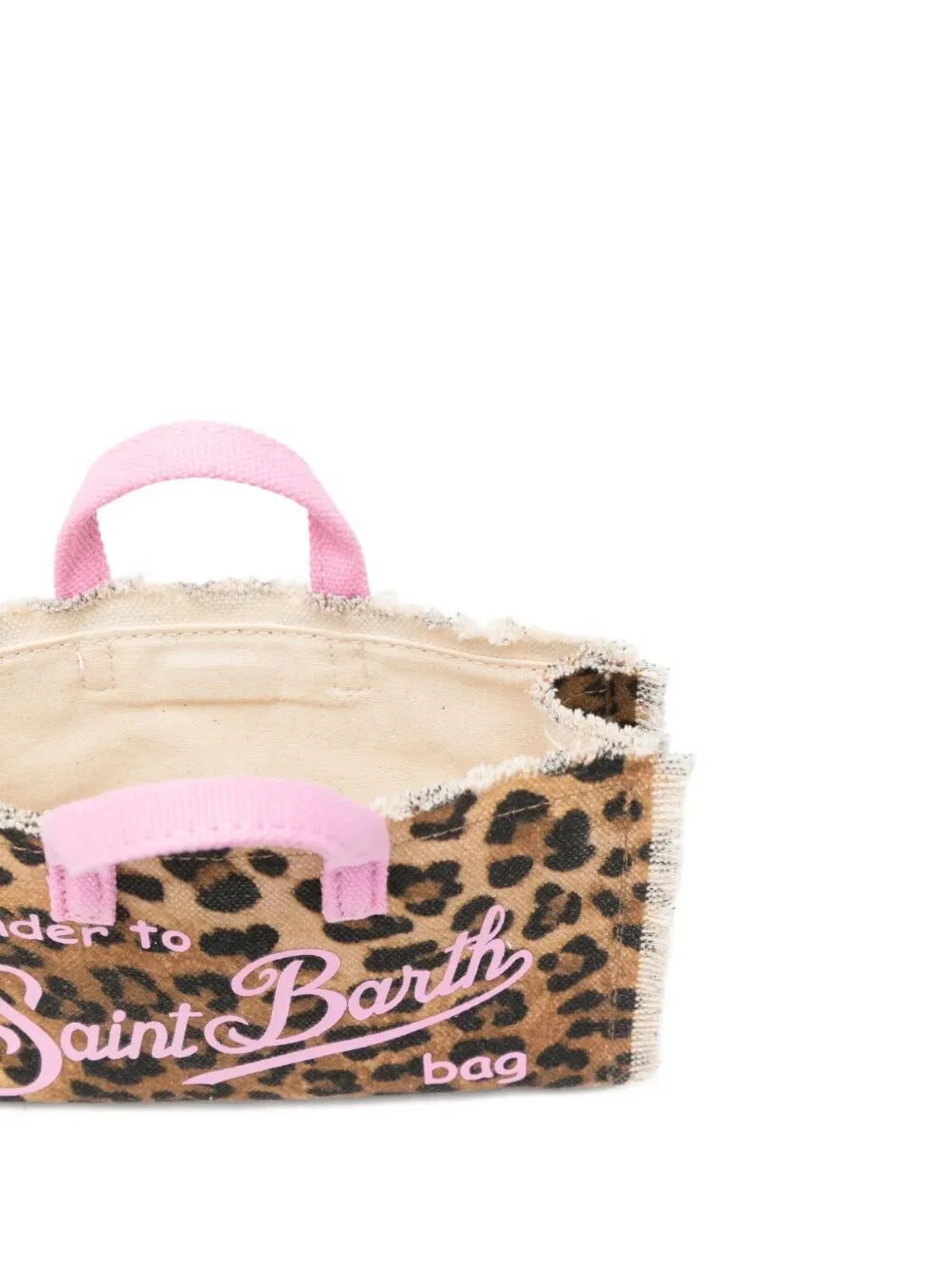 MC2 SAINT BARTH Pochette Donna PHONE BAG 00330L SAND LEOPARD 21 - Image 2