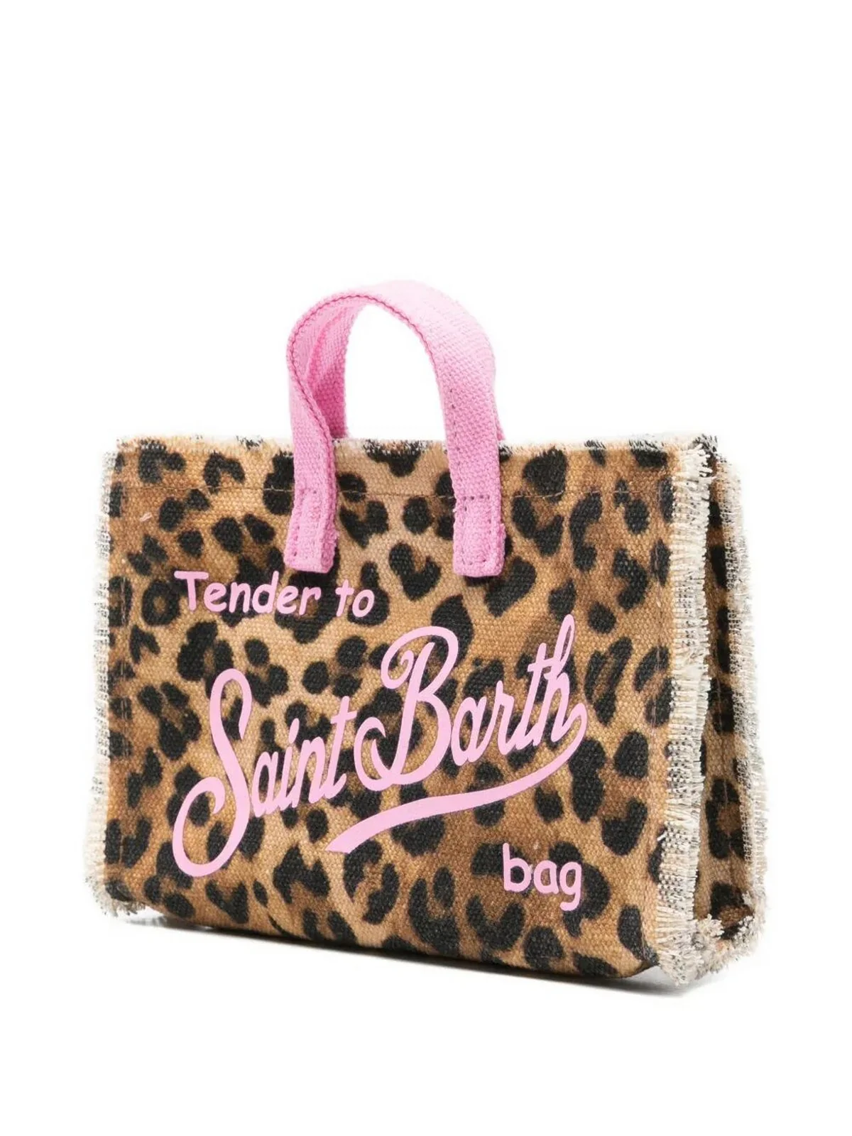 MC2 SAINT BARTH Pochette Donna PHONE BAG 00330L SAND LEOPARD 21 - Image 3