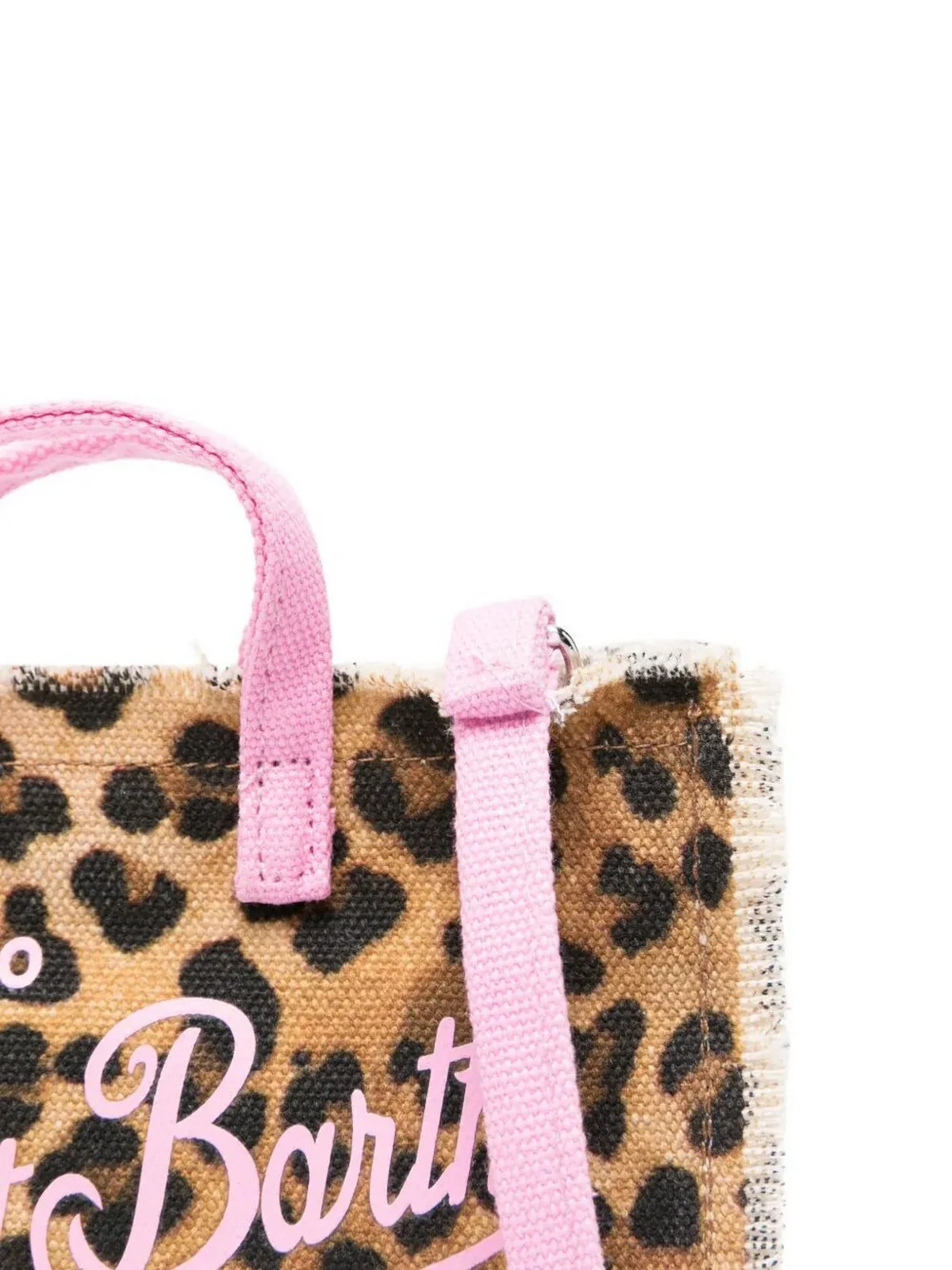 MC2 SAINT BARTH Pochette Donna PHONE BAG 00330L SAND LEOPARD 21 - Image 4