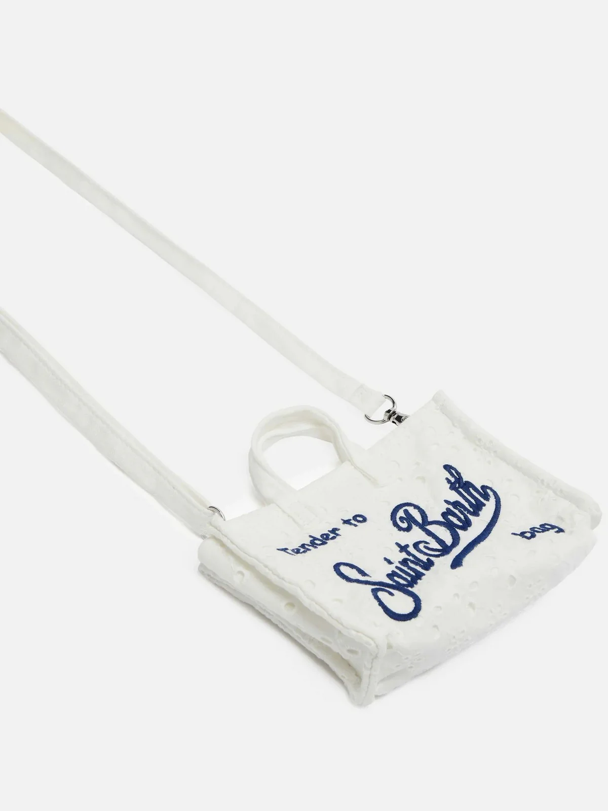 MC2 SAINT BARTH Pochette Donna PHONE BAG 04344H Bianco - Image 2