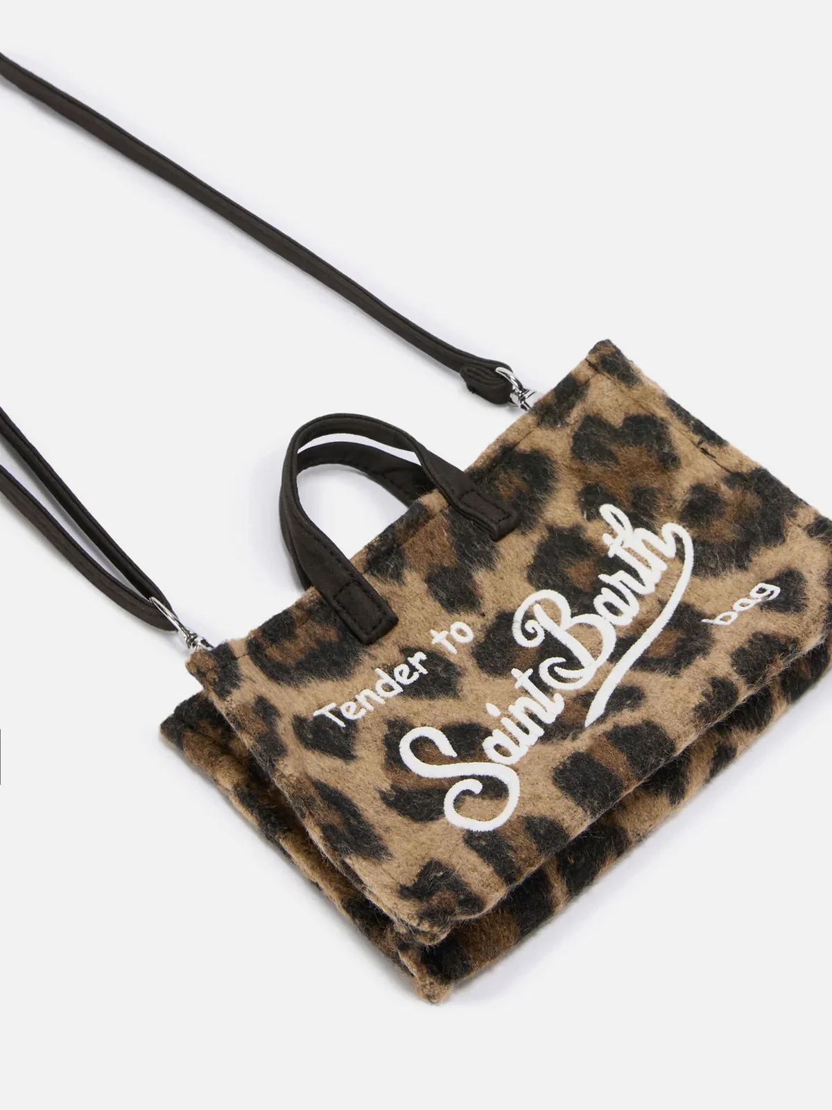 MC2 SAINT BARTH Pochette Donna  PHONE BAG FELT 01351I LEO 18 EMB - Image 3