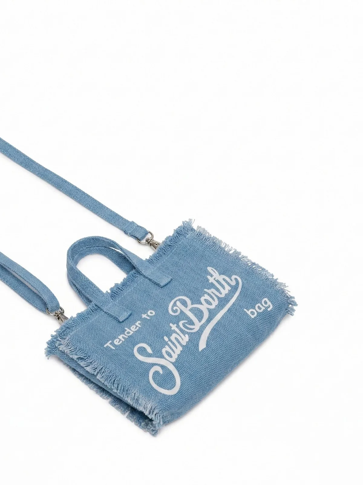 MC2 SAINT BARTH Pochette Donna  PHONE BAG LINEN 00262L LINEN DENIM - Image 2