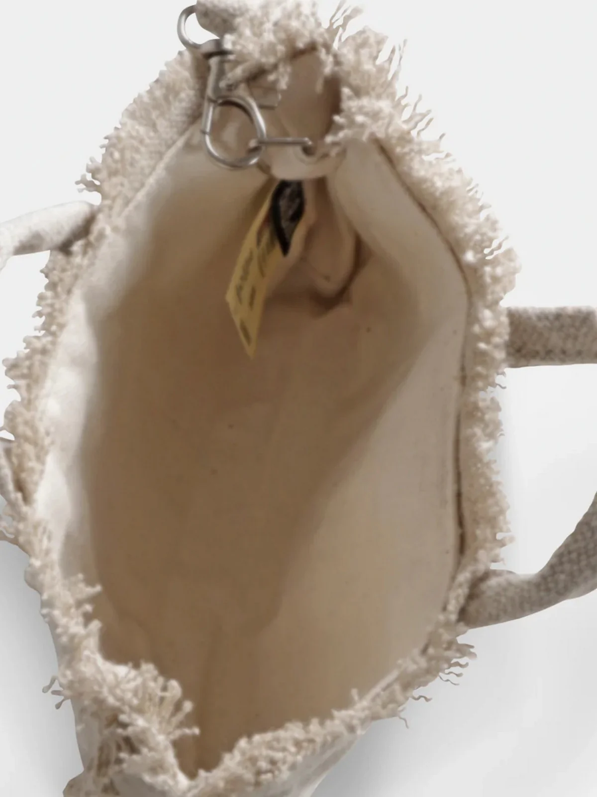 MC2 SAINT BARTH Pochette Donna  PHONE BAG LINEN 00275H LINEN 11 BEIGE - Image 4