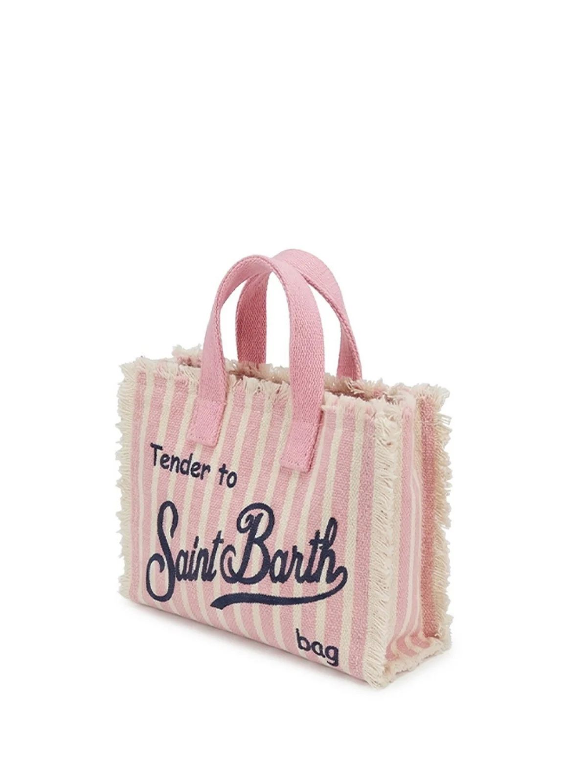 MC2 SAINT BARTH Pochette Donna  PHONE BAG LINEN 00397L LINEN STRIPES V 21 - Image 3