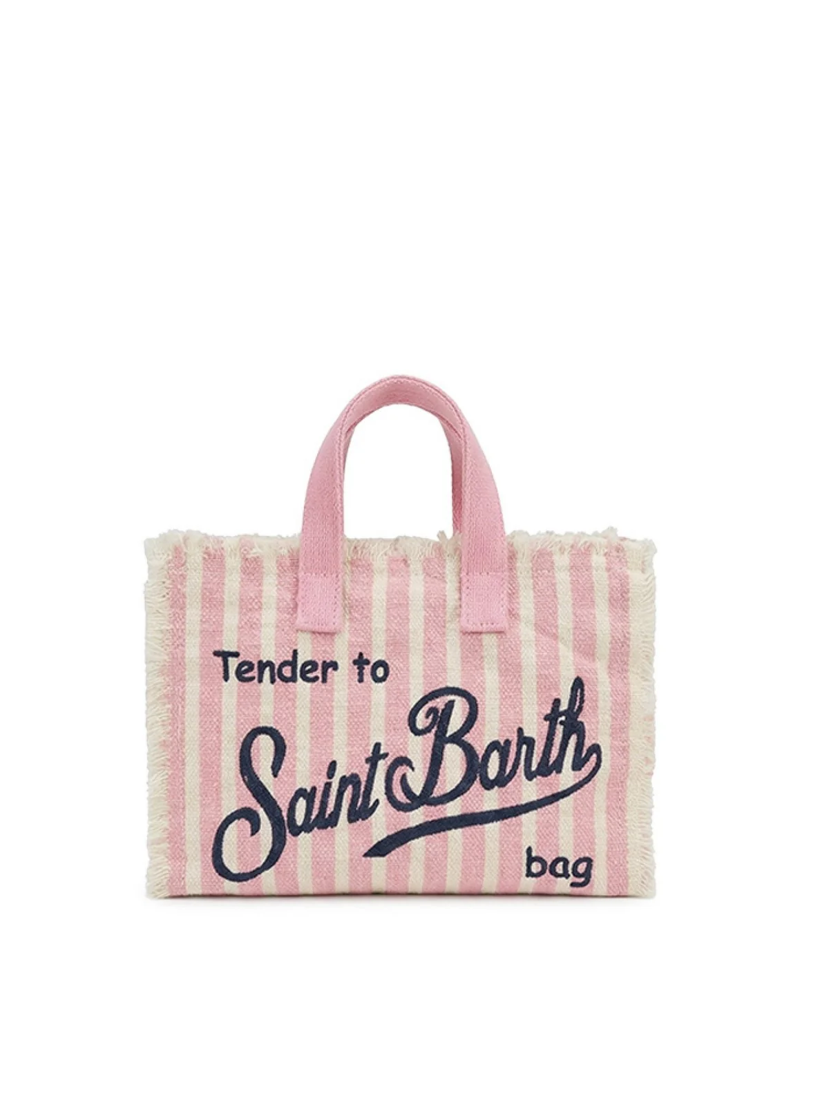 MC2 SAINT BARTH Pochette Donna  PHONE BAG LINEN 00397L LINEN STRIPES V 21 - Image 4