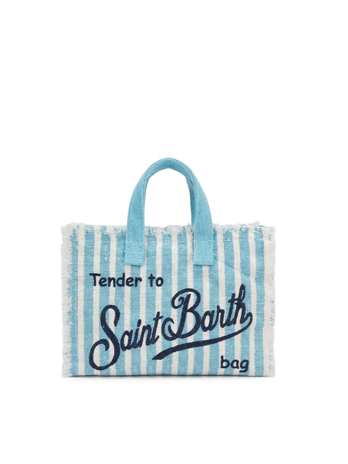 MC2 SAINT BARTH Pochette Donna  PHONE BAG LINEN 00398L LINEN STRIPES V 31 - Image 3