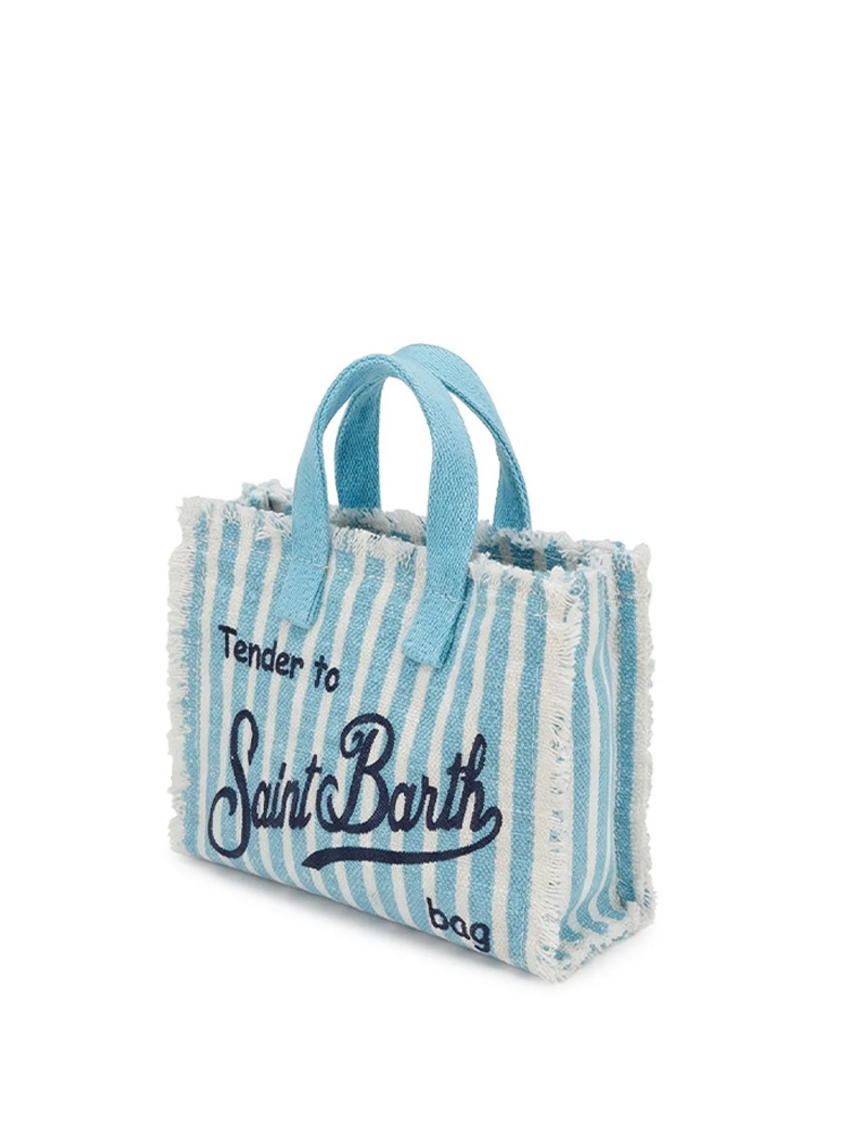 MC2 SAINT BARTH Pochette Donna  PHONE BAG LINEN 00398L LINEN STRIPES V 31 - Image 4