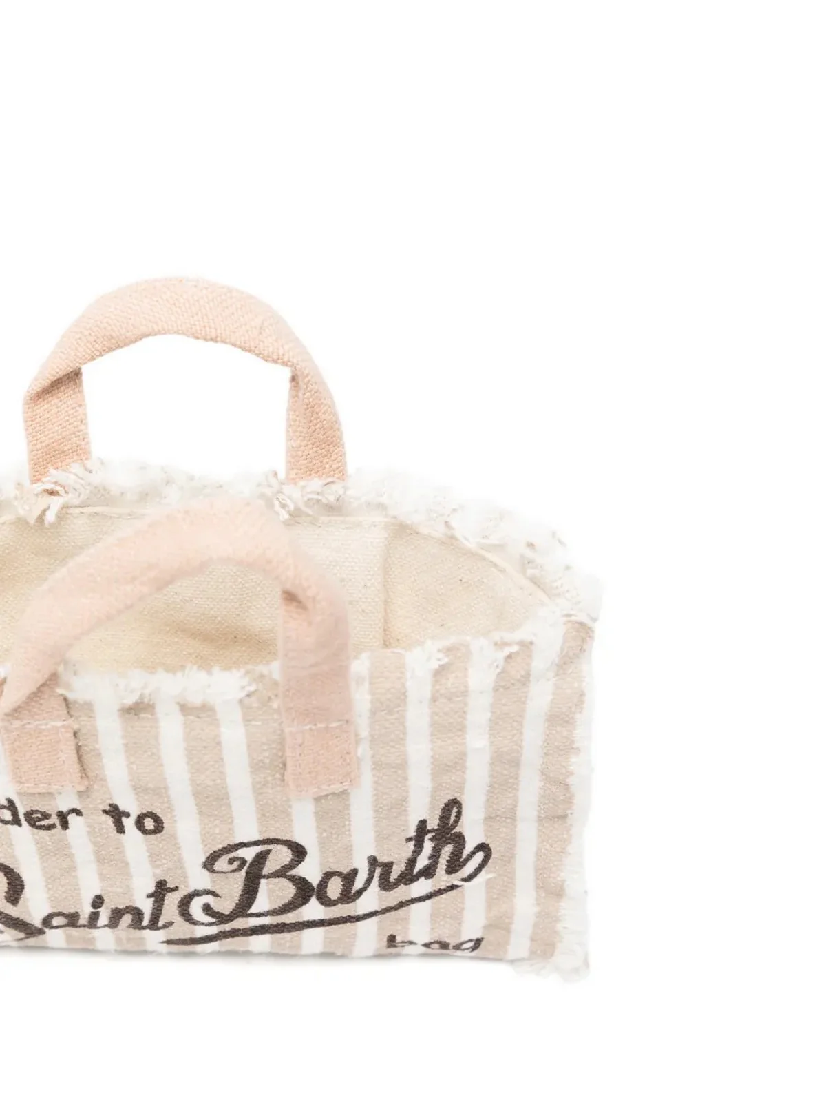 MC2 SAINT BARTH Pochette Donna  PHONE BAG LINEN 00433L LINEN STRIPES V 11 - Image 5