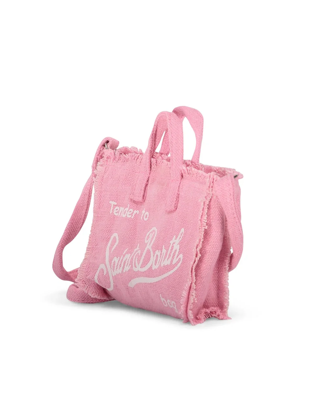 MC2 SAINT BARTH Pochette Donna  PHONE BAG LINEN 01332H LINEN 21 PINK - Image 3