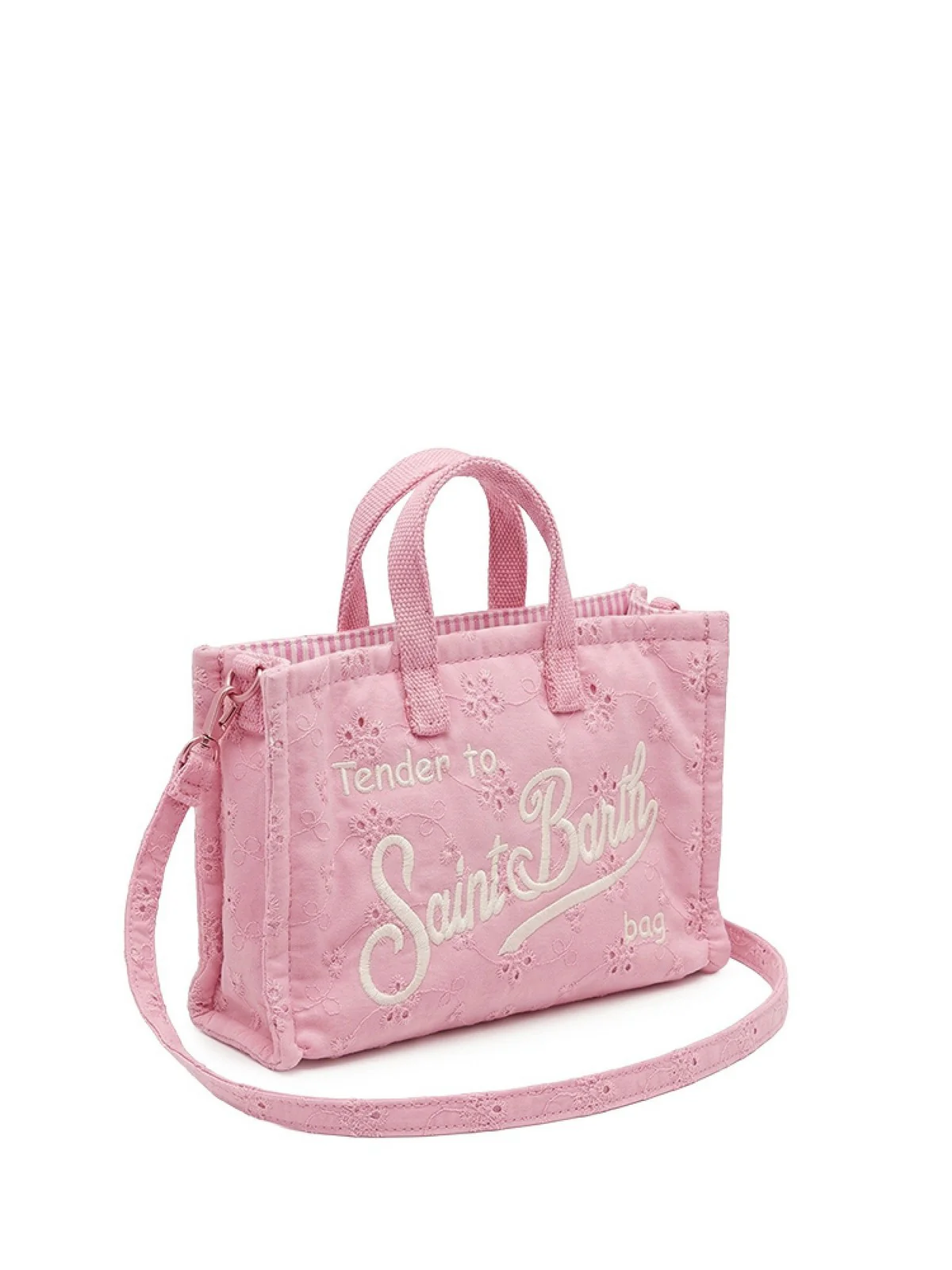 MC2 SAINT BARTH Pochette Donna  PHONE BAG SANGALLO 03025L COTTON MINI FLOWERS EMBRY 21 EMB - Image 3