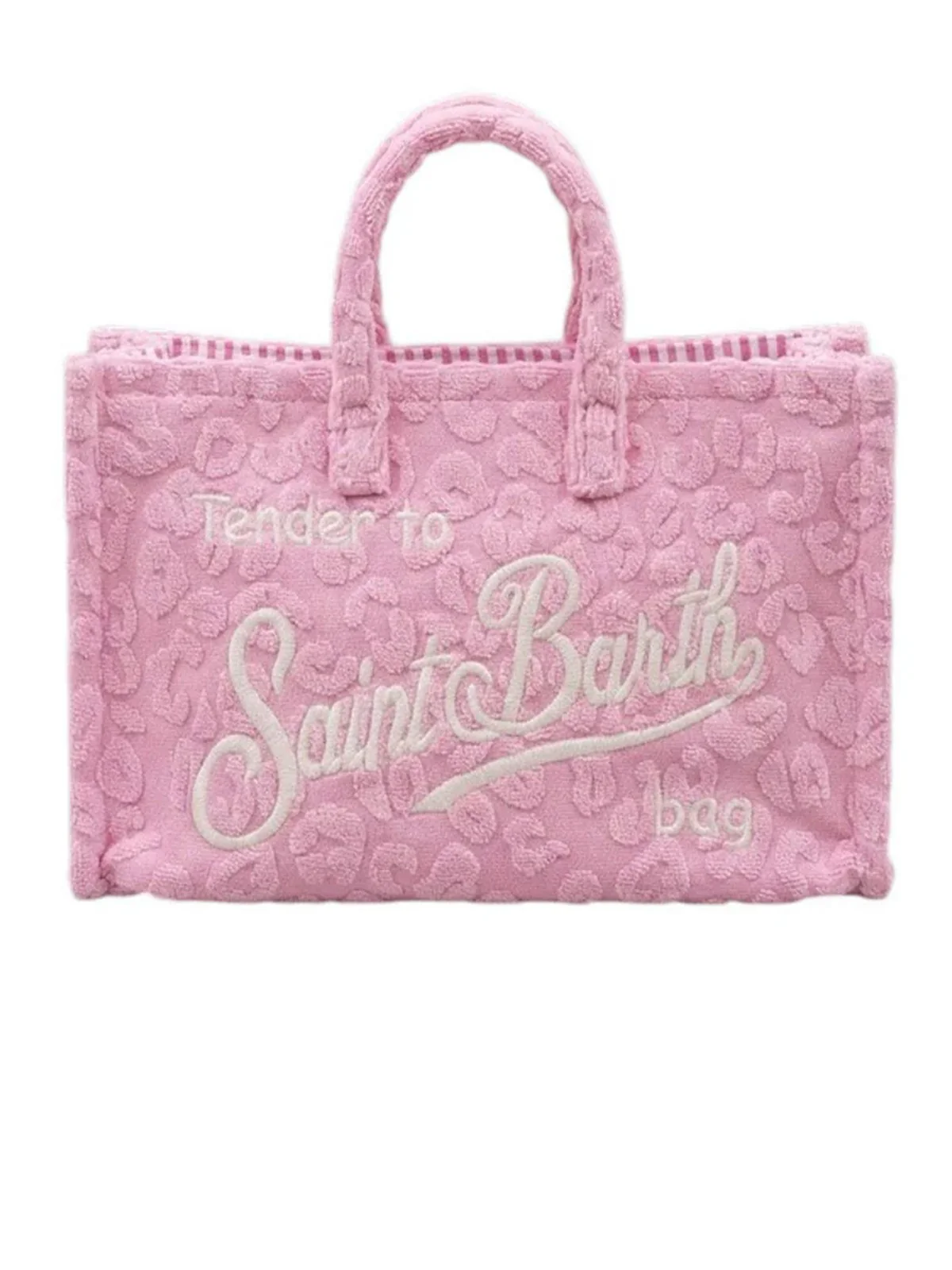 MC2 SAINT BARTH Pochette Donna  PHONE BAG SPONGE 00527L TERRY EMBOSSED LEOPARD 21 EMB - Image 2