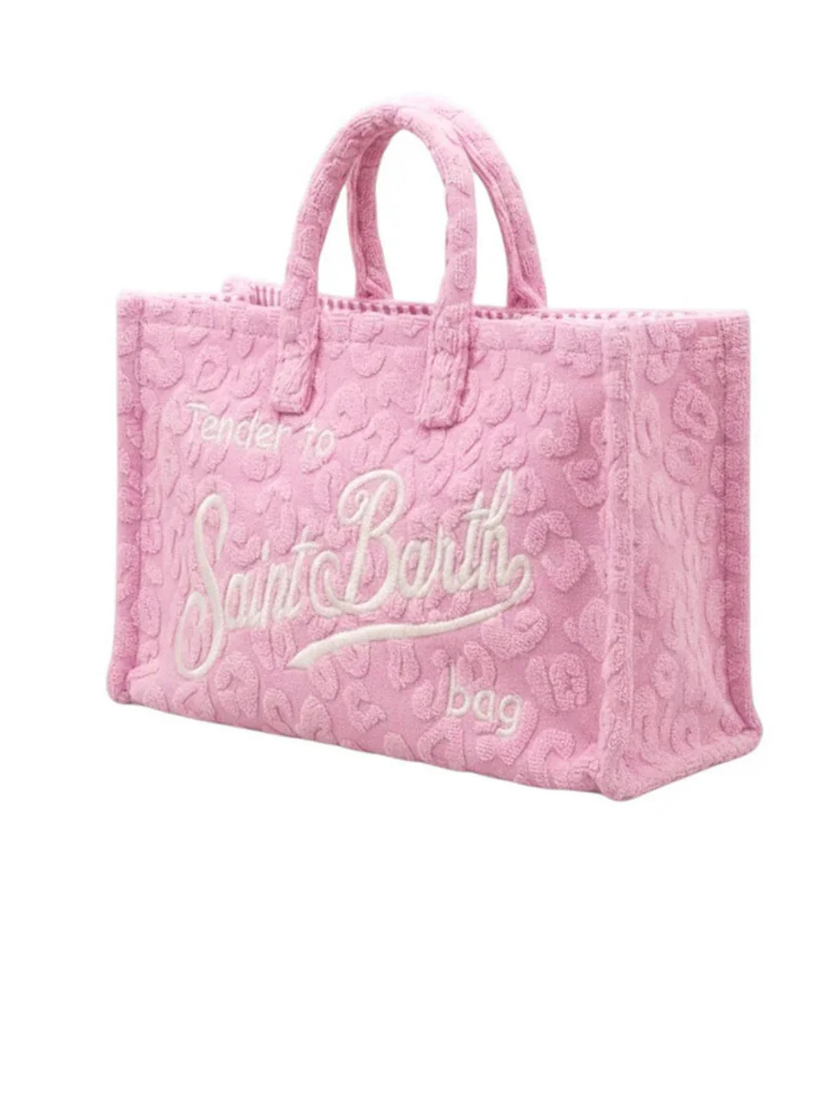 MC2 SAINT BARTH Pochette Donna  PHONE BAG SPONGE 00527L TERRY EMBOSSED LEOPARD 21 EMB - Image 3