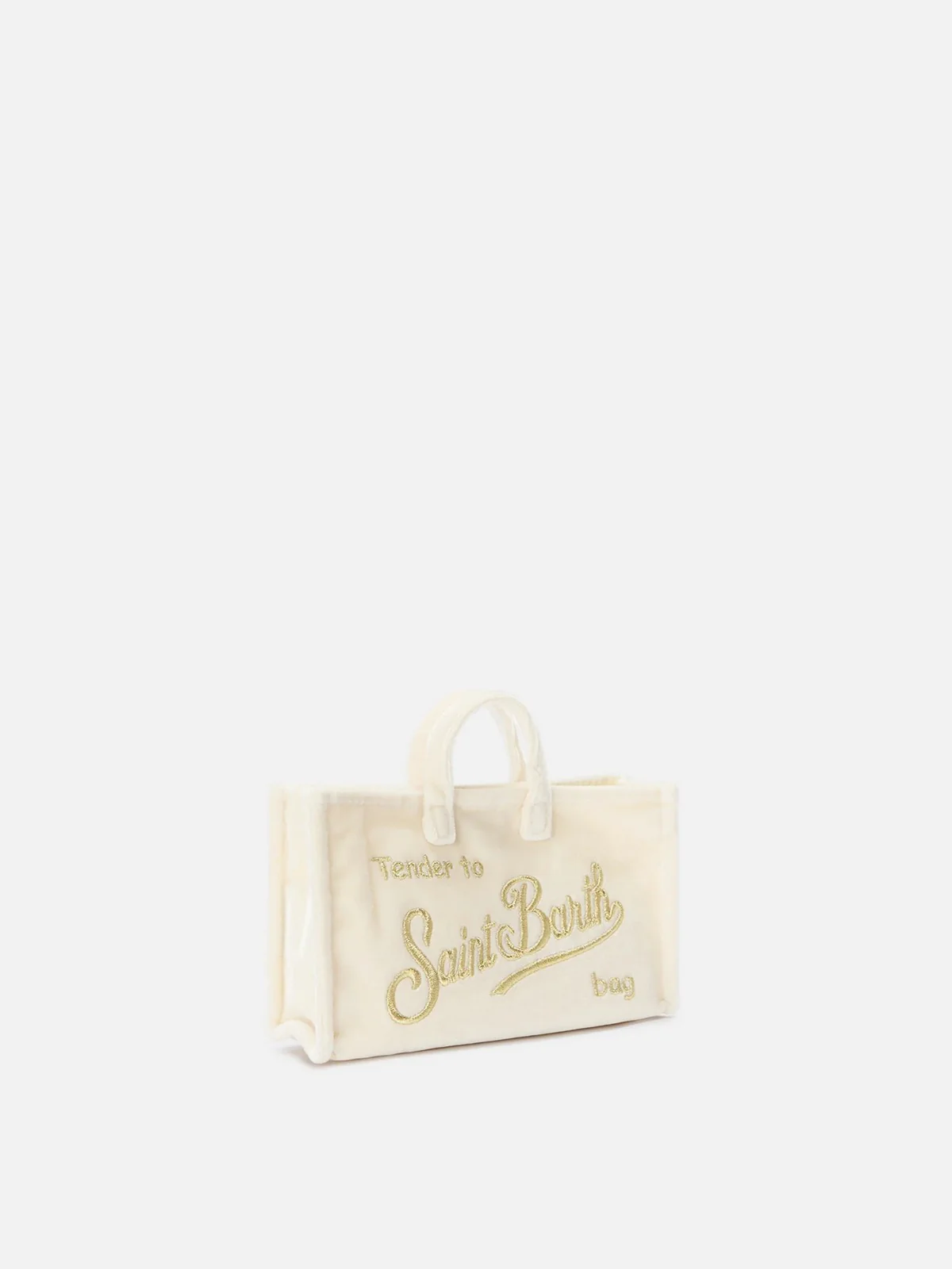 MC2 SAINT BARTH Pochette Donna  PHONE BAG VELVET 01346I 10OR EMB - Image 2
