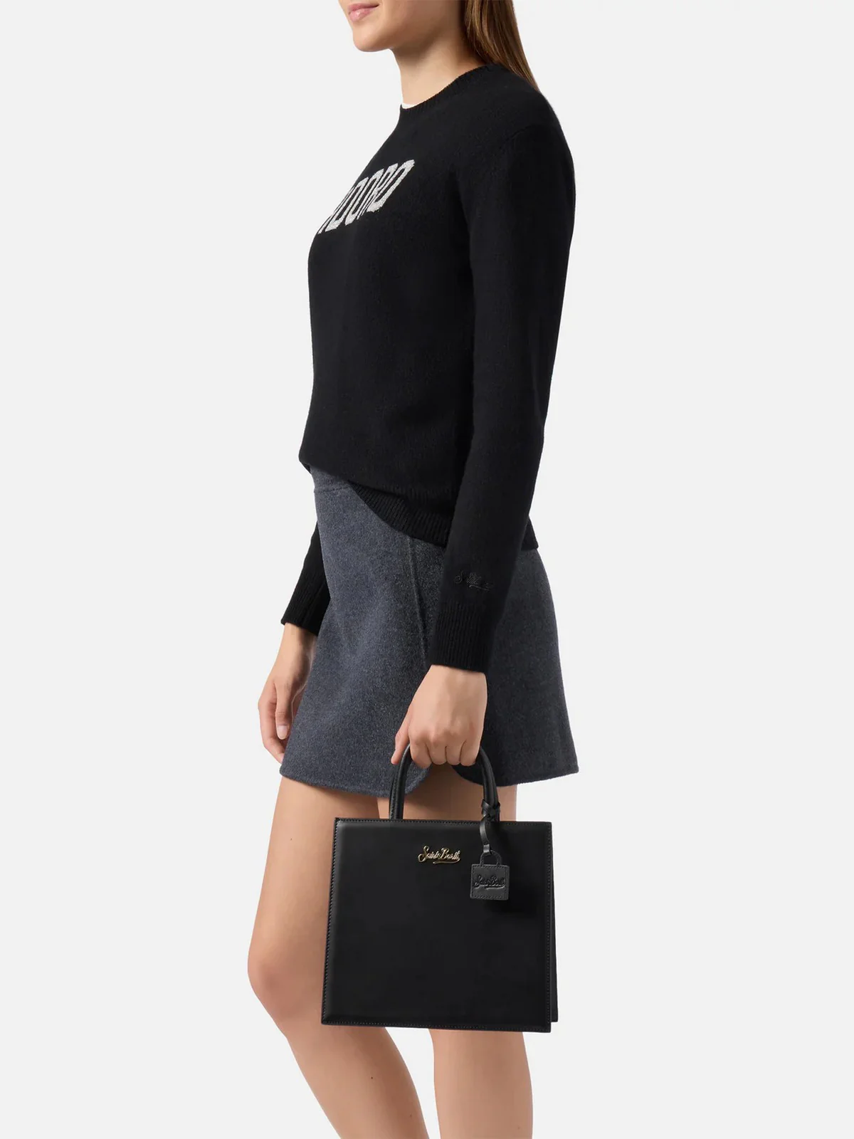 MC2 SAINT BARTH Pochette Donna SHOP BAG MIDI 00507I LEATHER 00 - Image 2