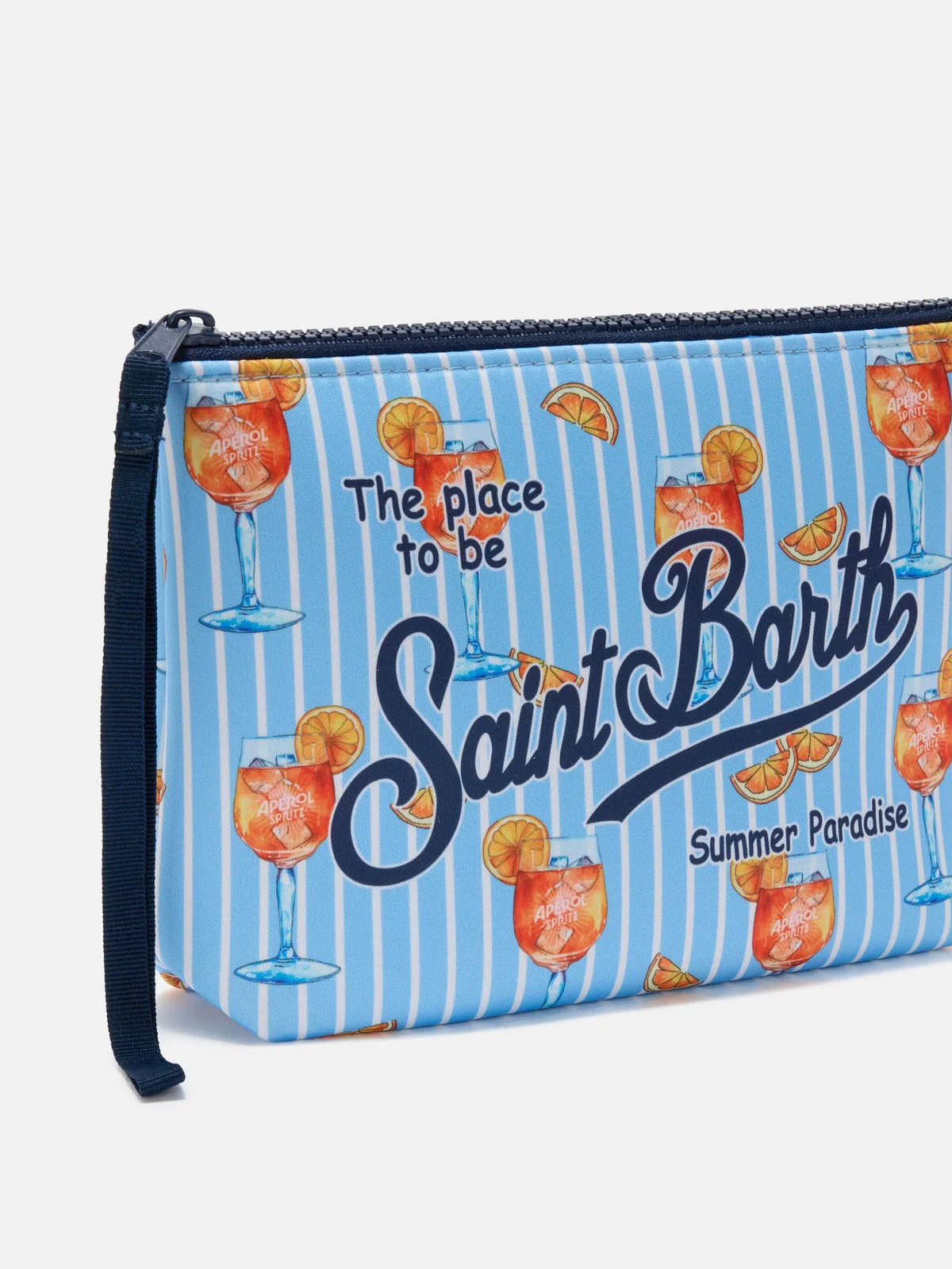 MC2 SAINT BARTH Pochette Unisex adulto  ALINE 08199L HAPPY COCKTAIL DOUBLE STRIPES 31 - Image 2