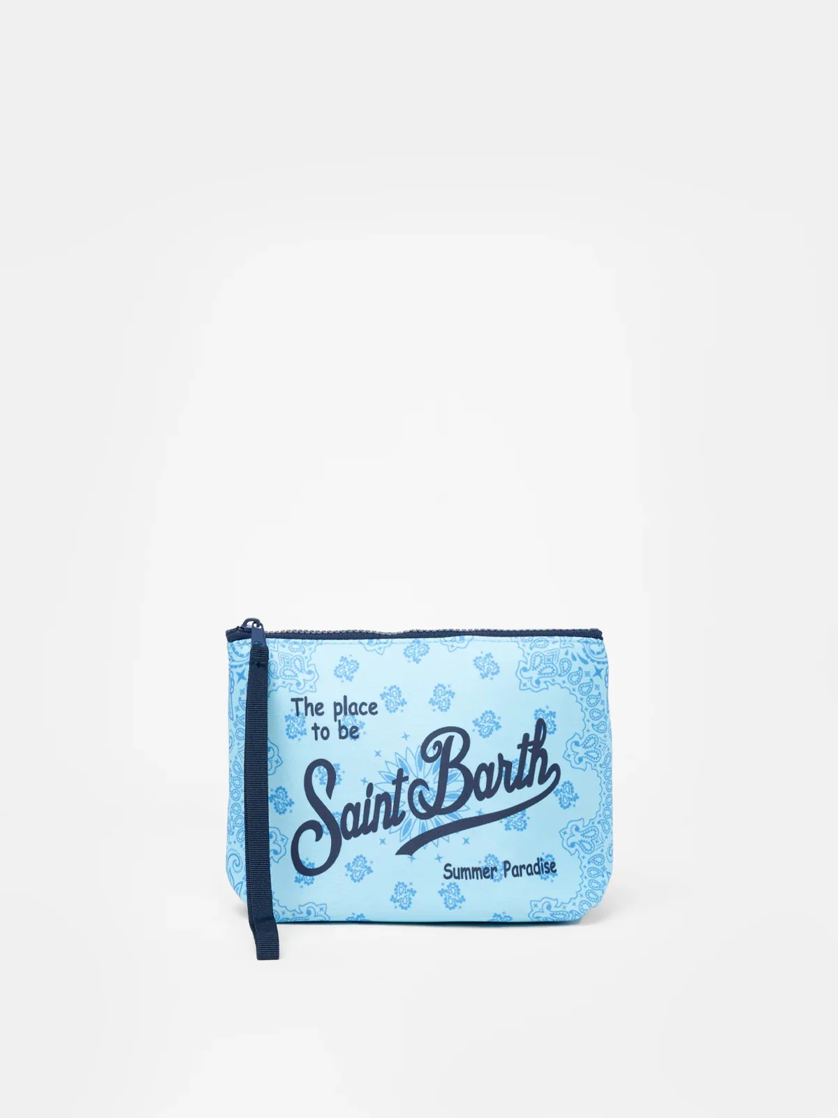 MC2 SAINT BARTH Pochette Uomo ALINE 01608H Blu - Image 2