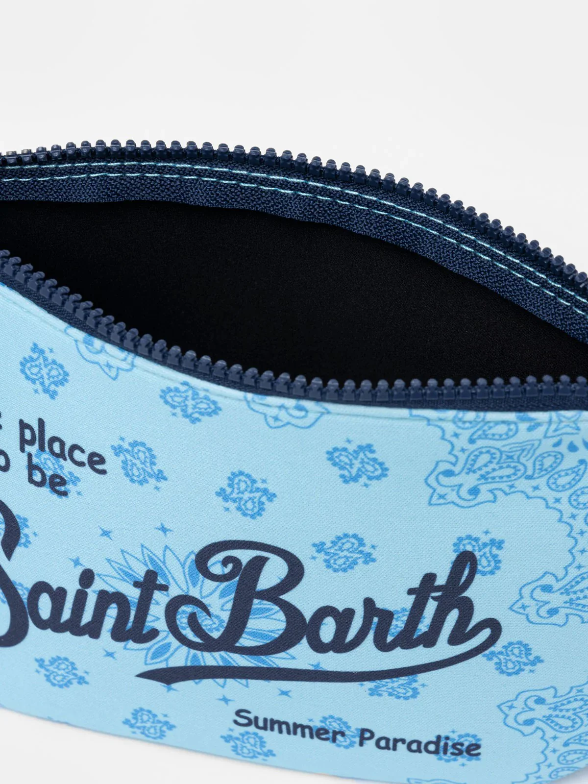 MC2 SAINT BARTH Pochette Uomo ALINE 01608H Blu - Image 4