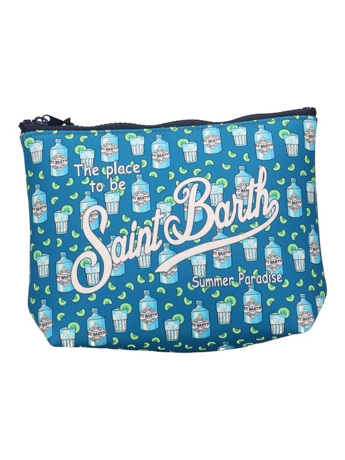 MC2 SAINT BARTH Pochette Uomo  ALINE 01796H Blu - Image 2