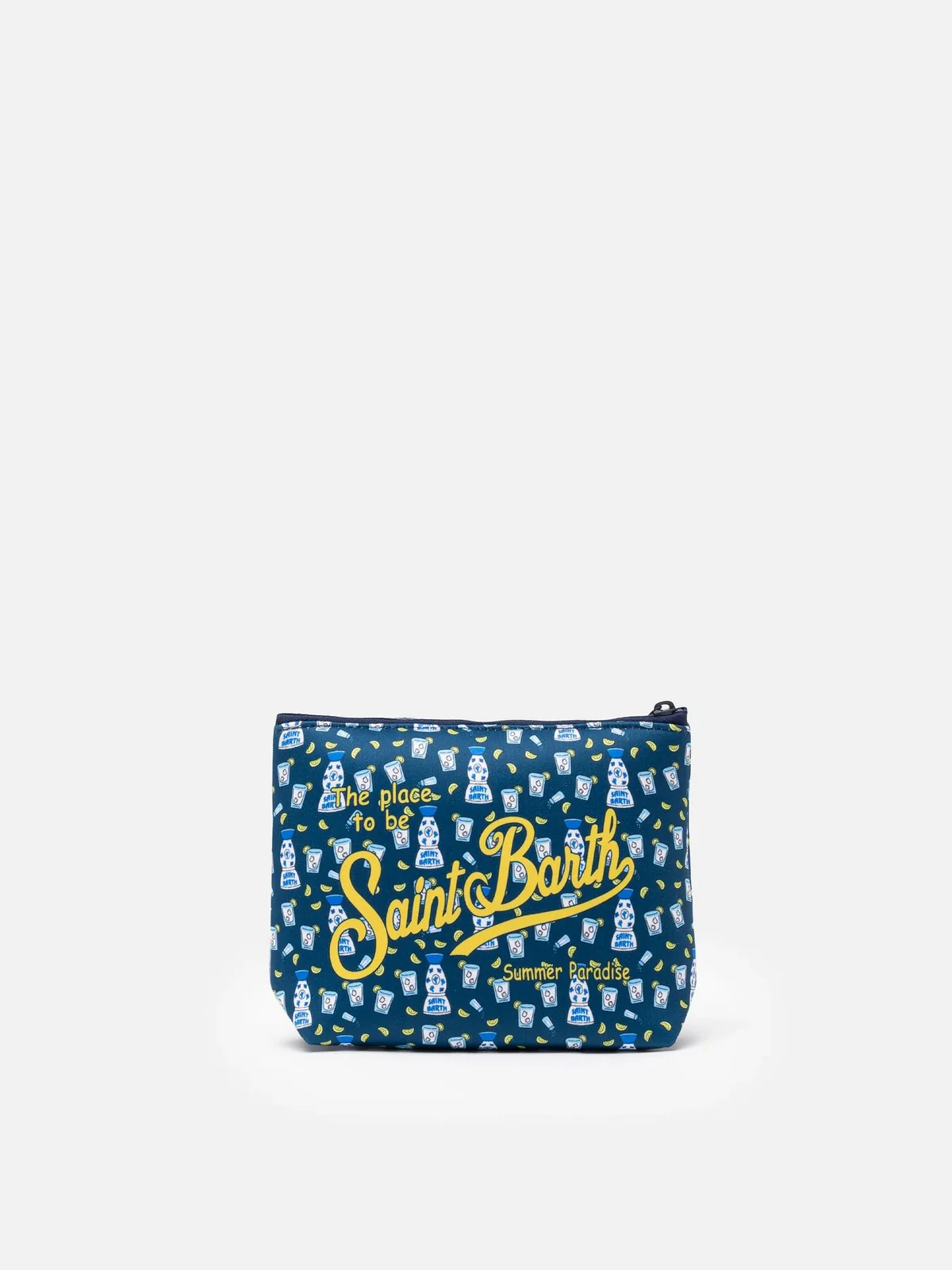 MC2 SAINT BARTH Pochette Uomo  ALINE 02127H Blu - Image 3