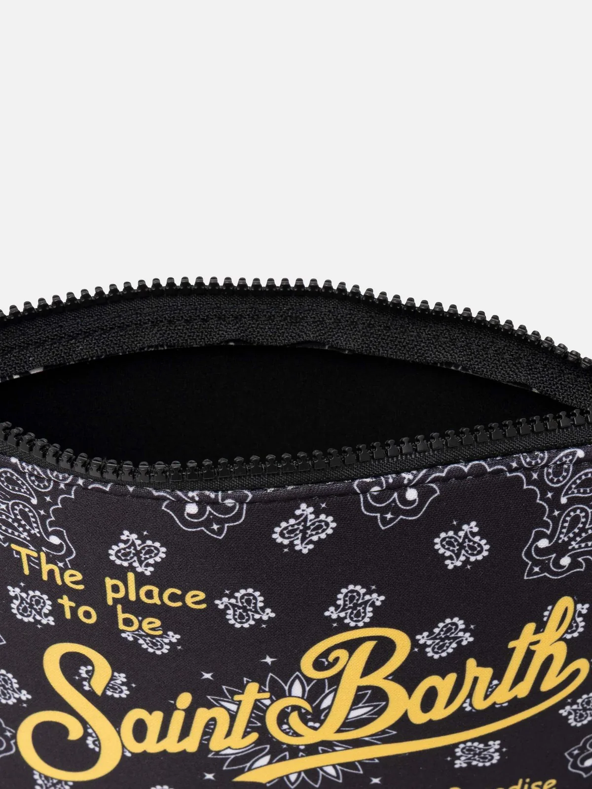 MC2 SAINT BARTH Pochette Uomo  ALINE 03148H Nero - Image 4