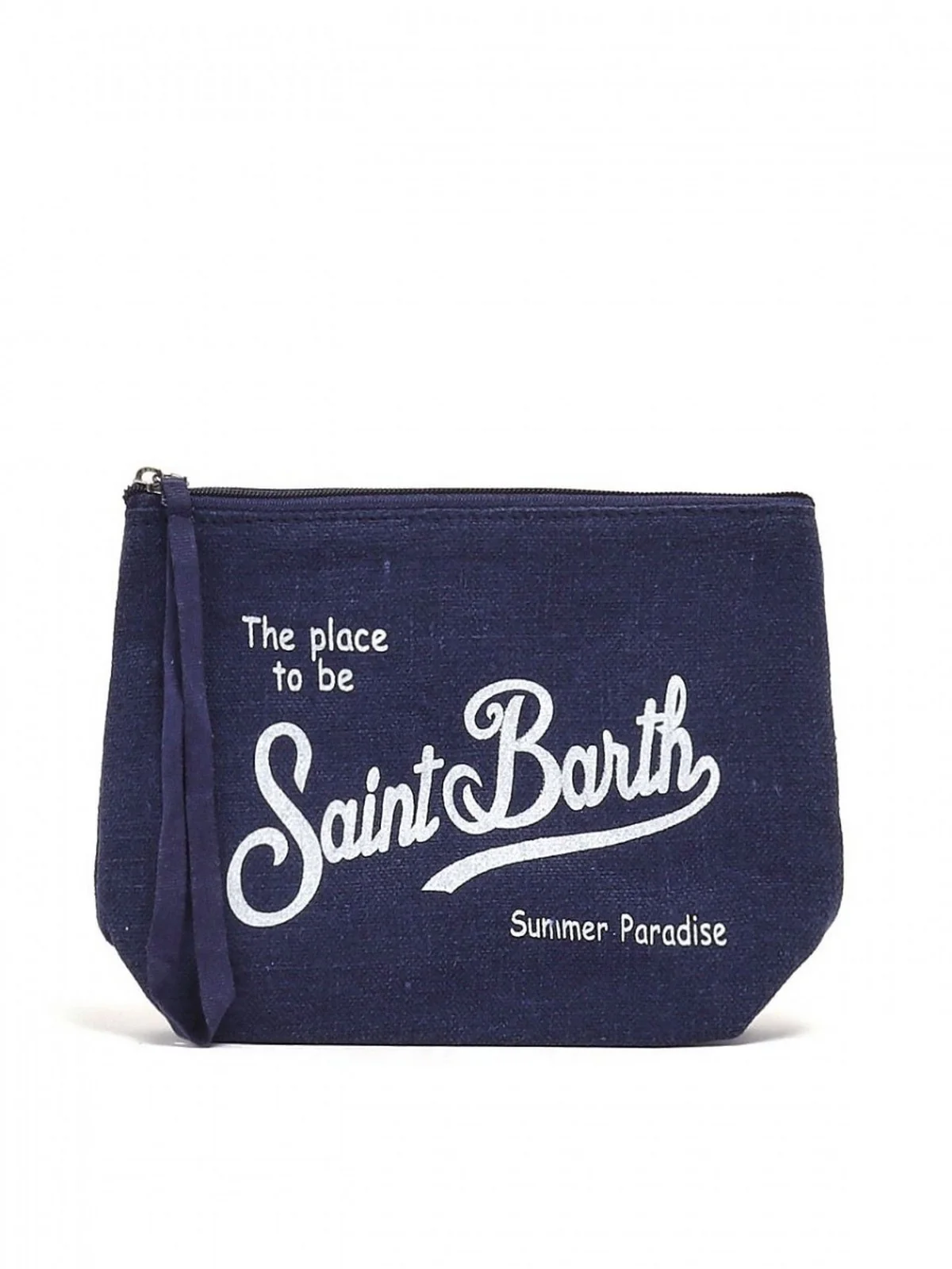 MC2 SAINT BARTH Pochette Uomo  ALINE LINEN 01897H Blu - Image 2
