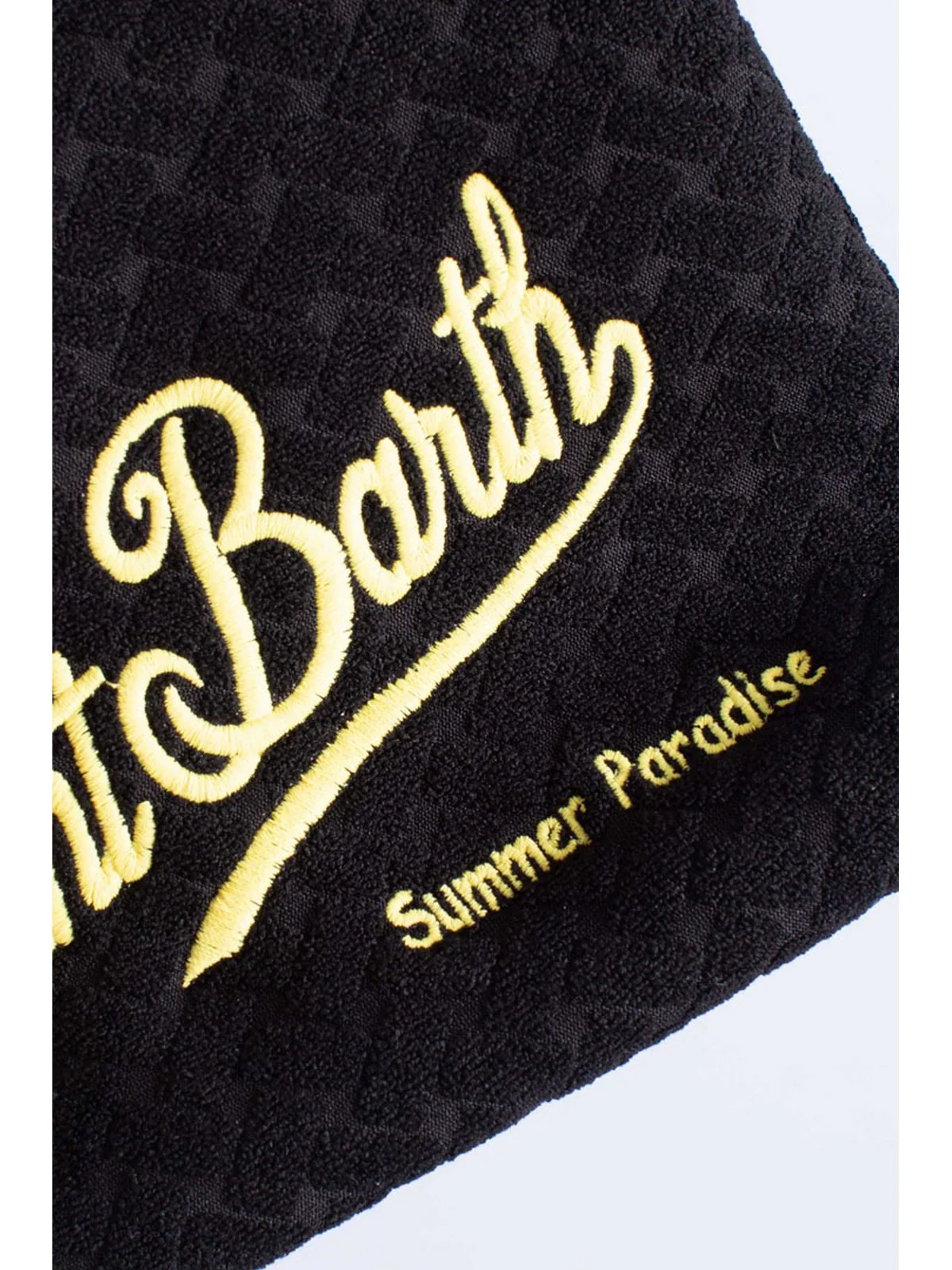MC2 SAINT BARTH Pochette Uomo  ALINE SPONGE 01530F Nero - Image 3