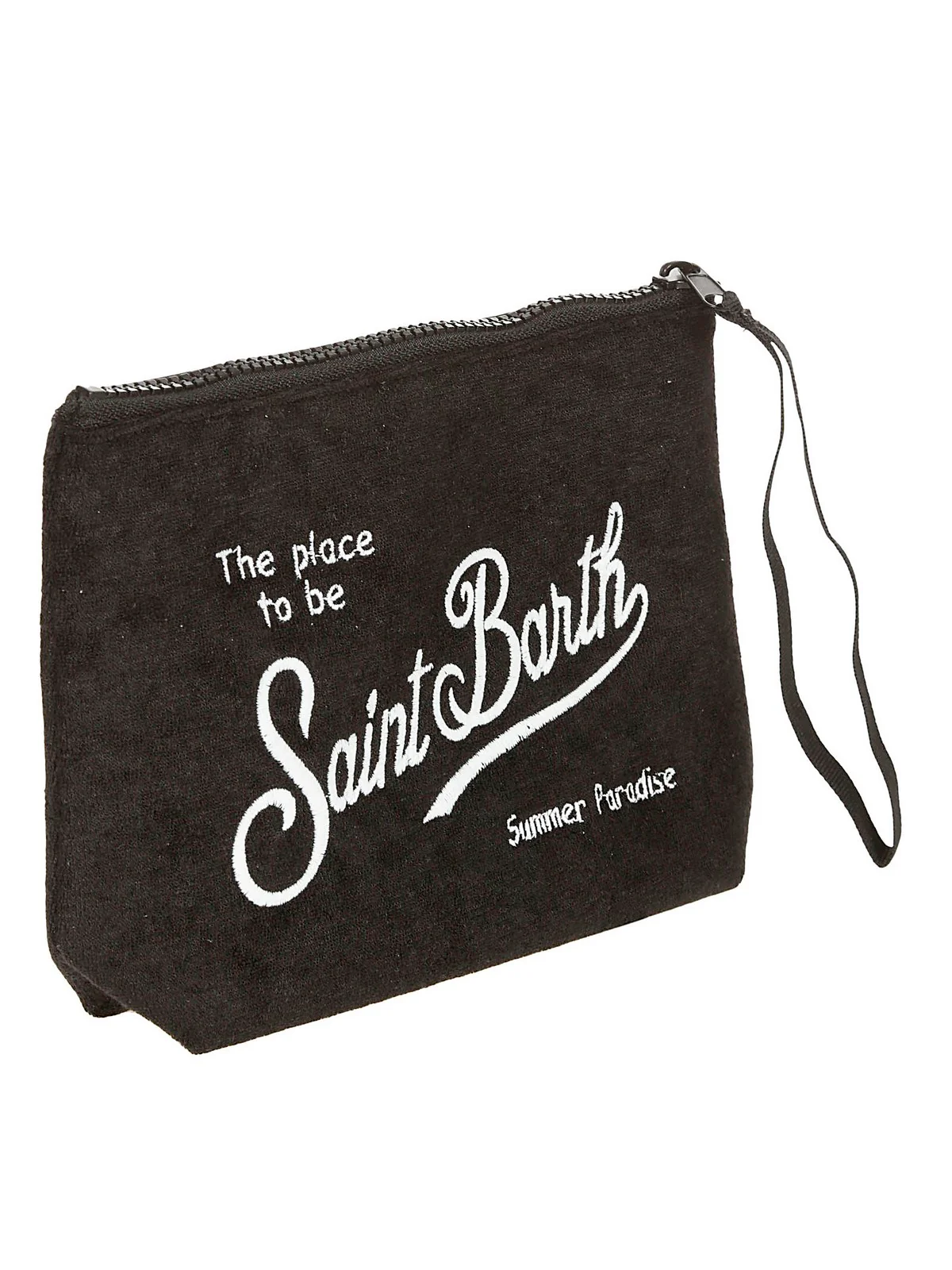 MC2 SAINT BARTH Pochette Uomo  ALINE SPONGE 03841F Nero - Image 3