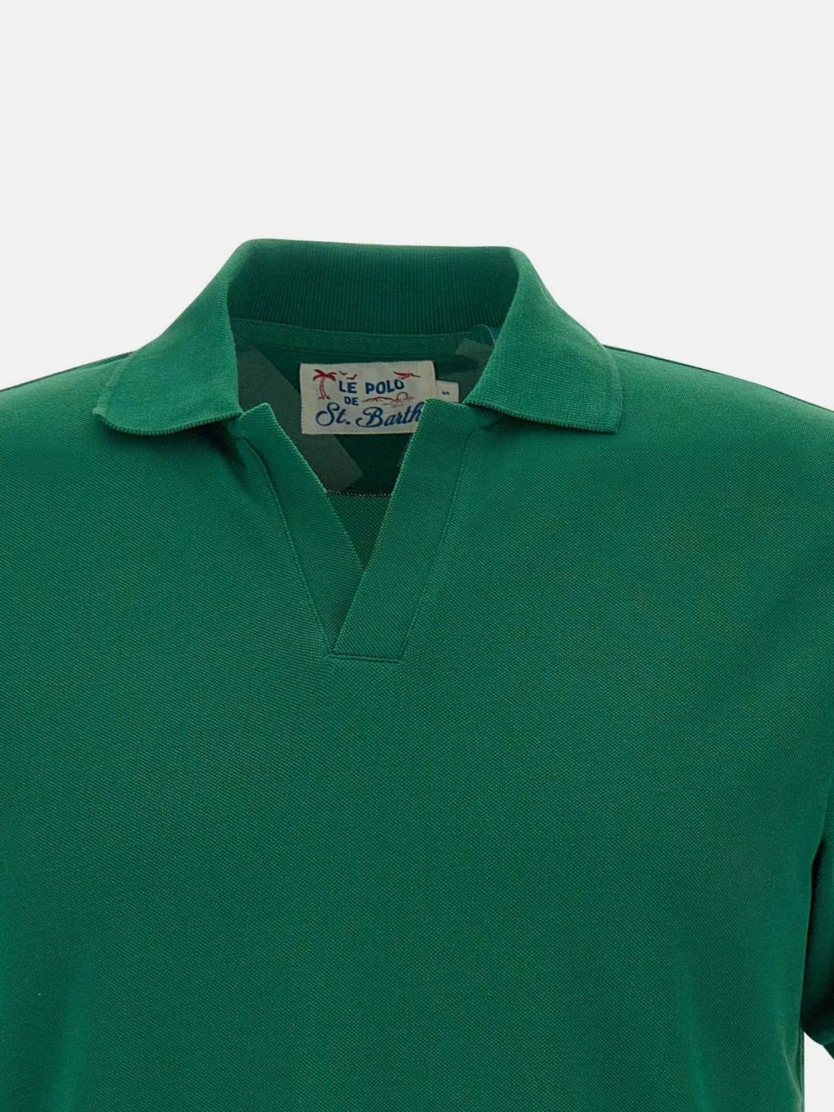 MC2 SAINT BARTH Polo Uomo  CHARLES 01083H 51 BRITISH GREEN - Image 4